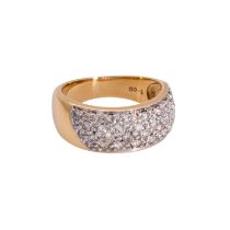 Ring mit Brillanten von zus. ca. 1 ct (punziert),