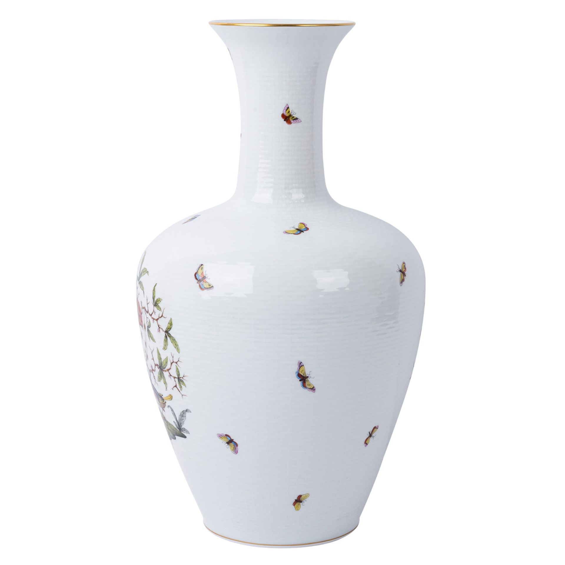 HEREND, Große Rothschild Bodenvase, nach 1932,  - Bild 2 aus 7