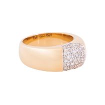 Ring mit Brillanten zus. ca. 0,77 ct,