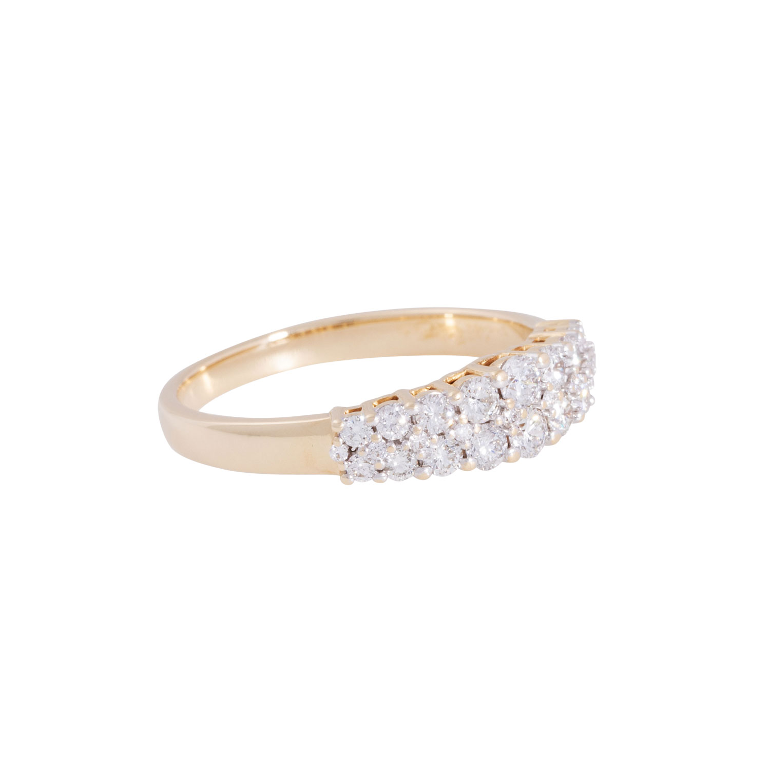 Ring mit Brillanten von zus. ca. 0,6 ct,