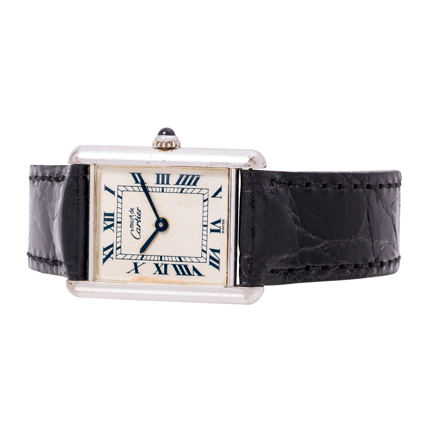 CARTIER Tank Ref. 1616. Armbanduhr von 1997. - Image 6 of 8