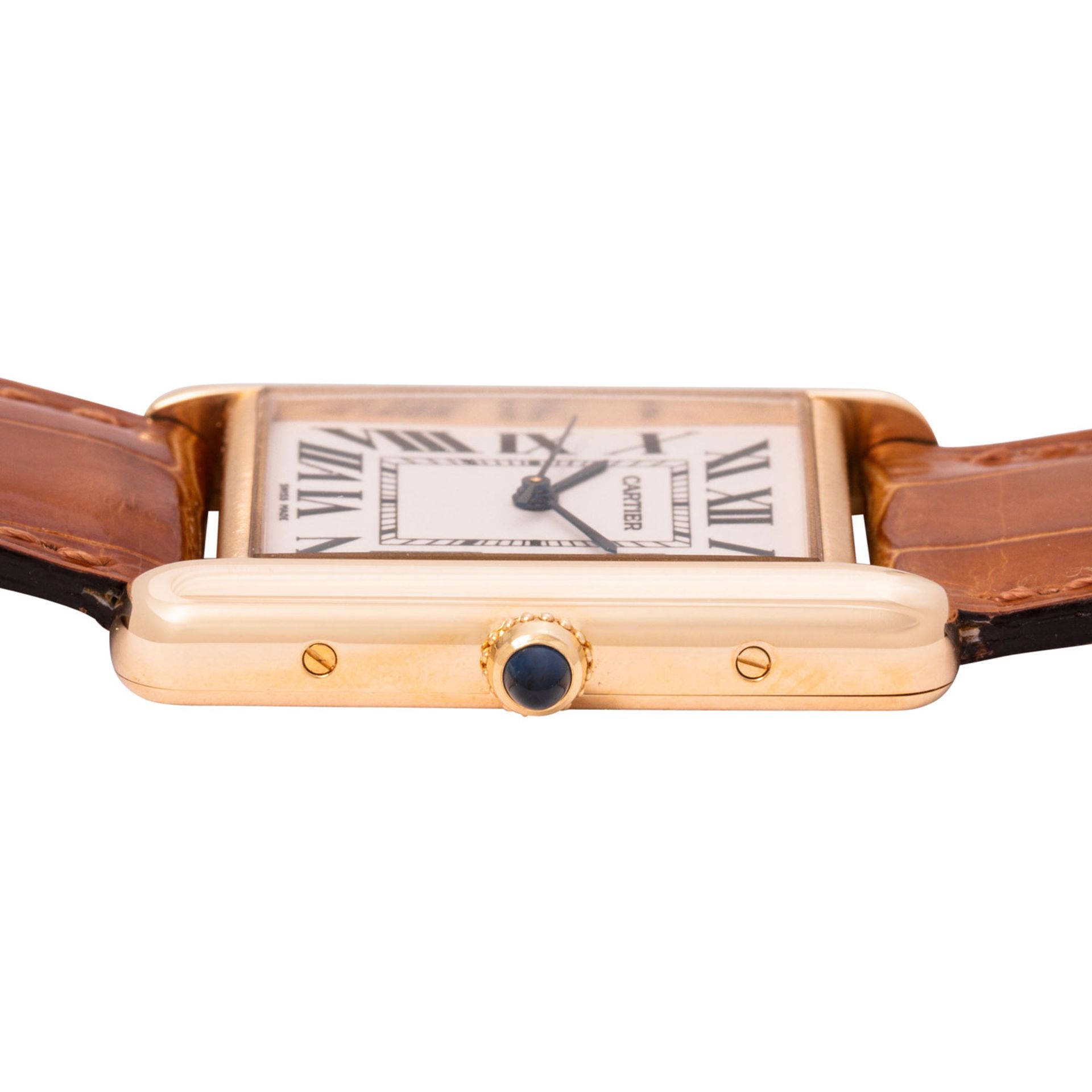 CARTIER Louis Tank Ref. 2441 Ambanduhr. - Image 3 of 7