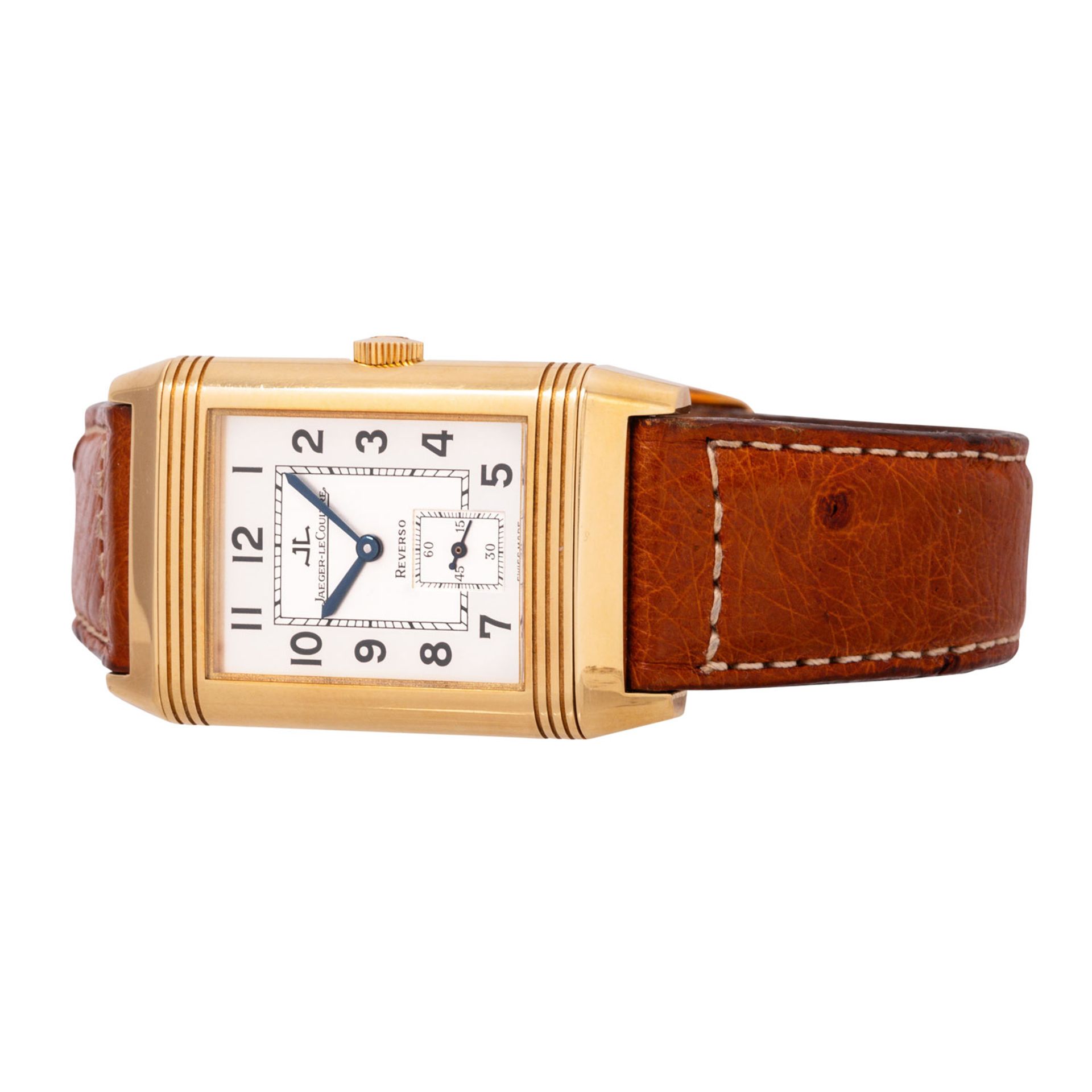 JAEGER LECOULTRE Grande Taille Reverso Ref. 270.1.62 Herren Armbanduhr. - Image 8 of 9