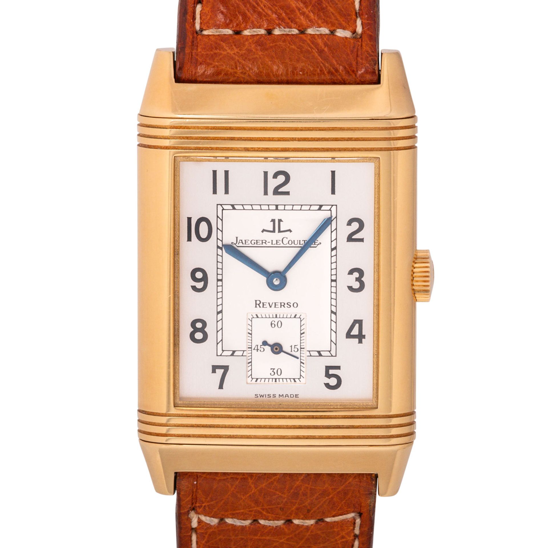 JAEGER LECOULTRE Grande Taille Reverso Ref. 270.1.62 Herren Armbanduhr. 