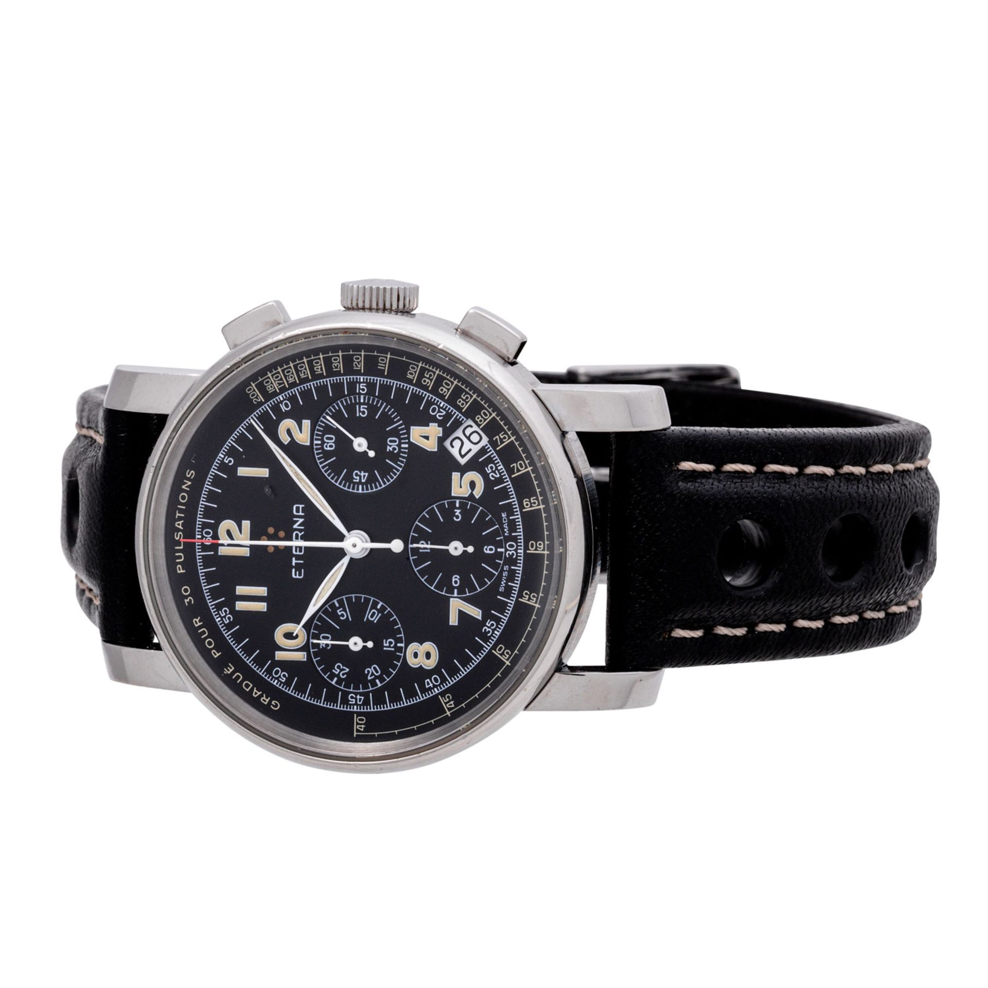 ETERNA Les Historiques "Pulsometer" Chronograph, Ref. 8503.41. - Bild 6 aus 7