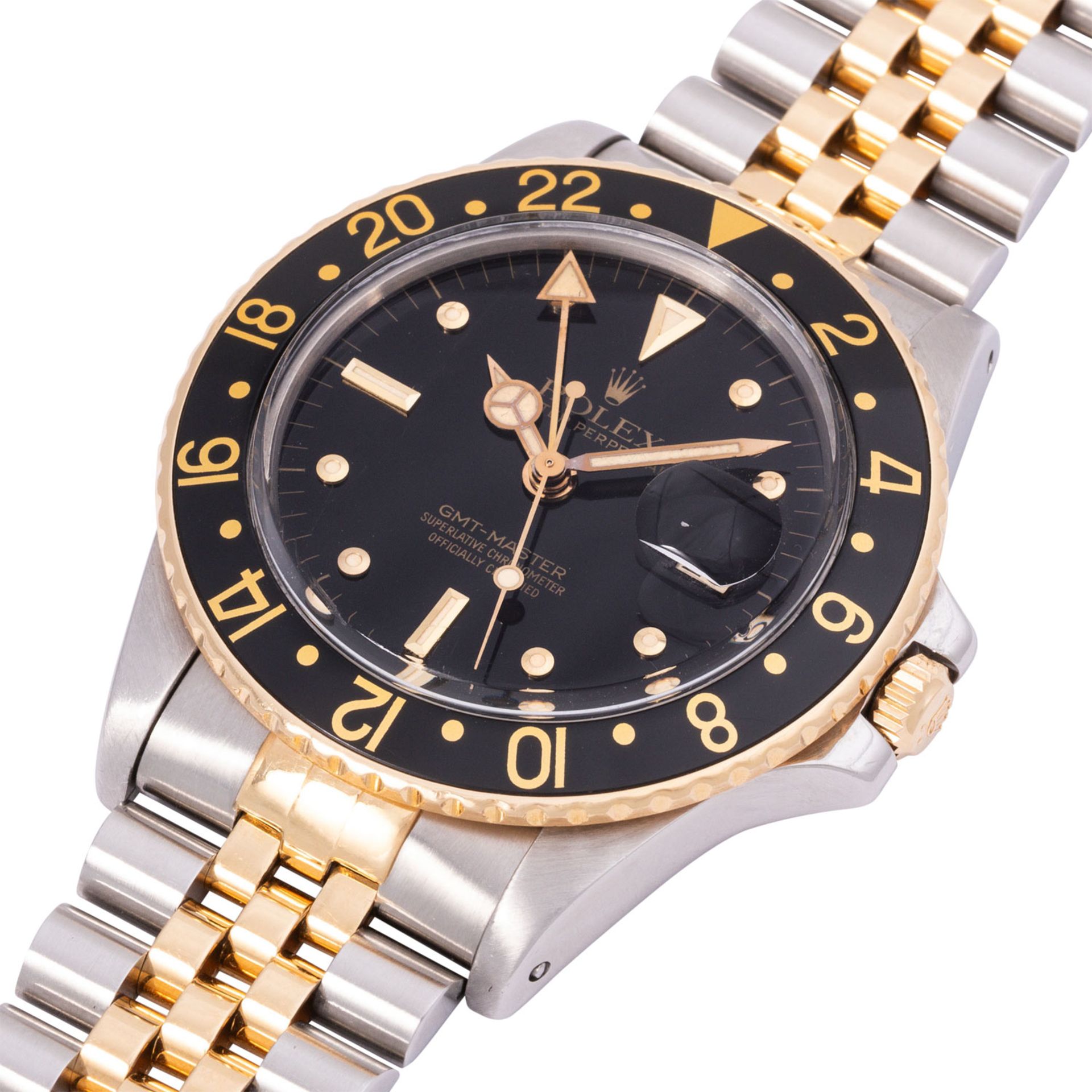 ROLEX Vintage GMT-Master Ref. 16753 Herren Armbanduhr von 1984.  - Bild 5 aus 8