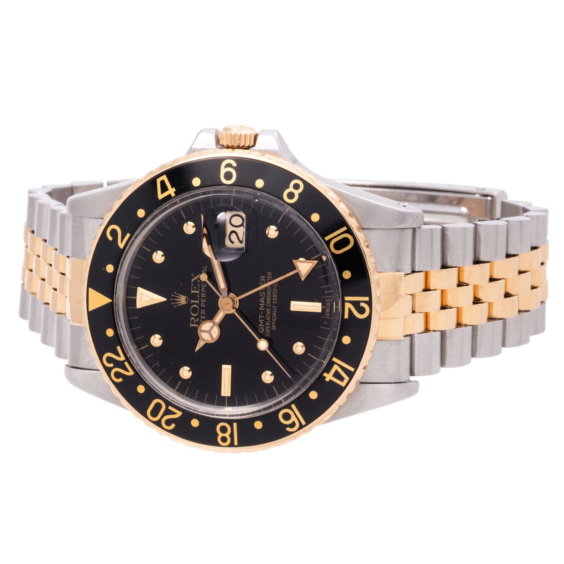 ROLEX Vintage GMT-Master Ref. 16753 Herren Armbanduhr von 1984.  - Bild 6 aus 8
