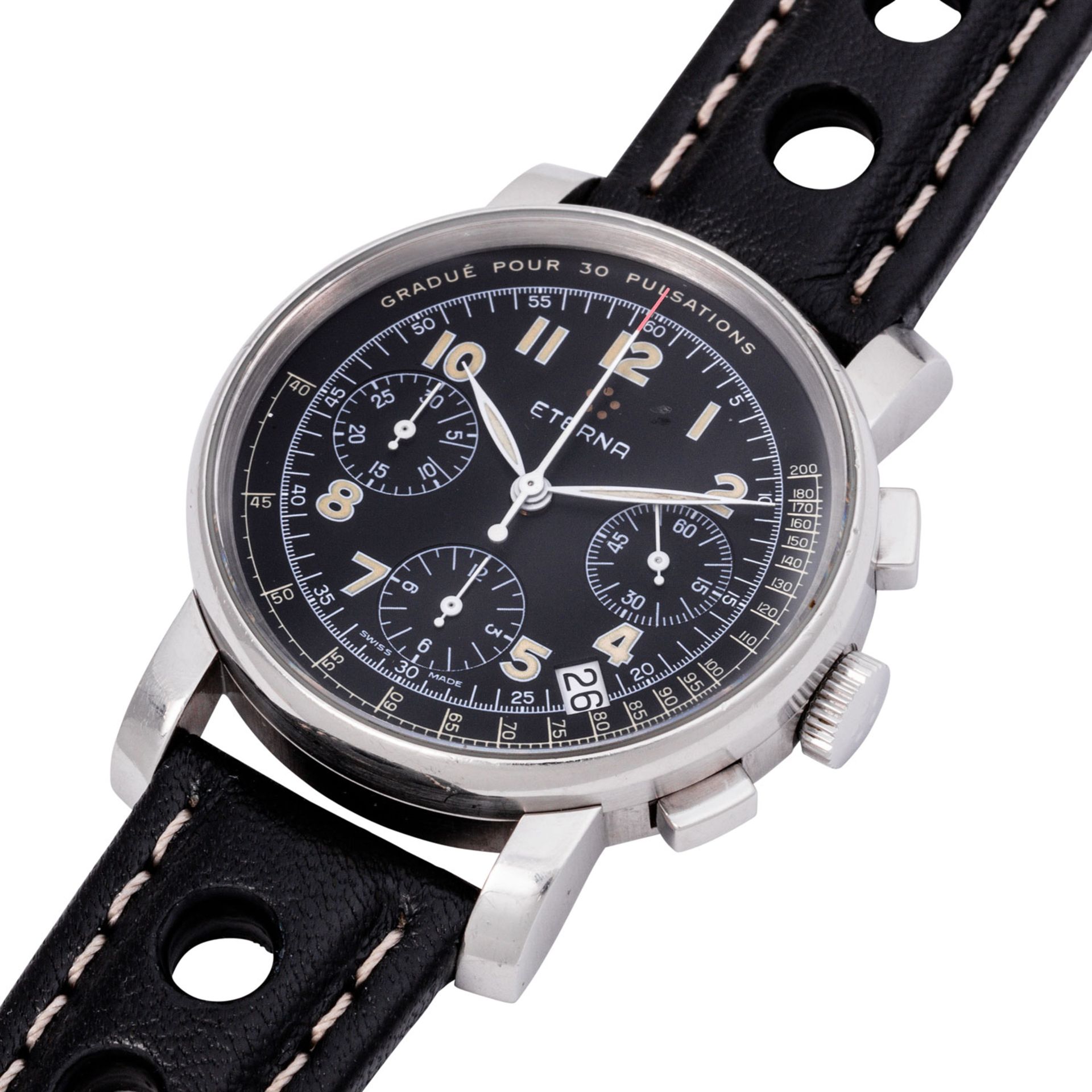 ETERNA Les Historiques "Pulsometer" Chronograph, Ref. 8503.41. - Bild 5 aus 7