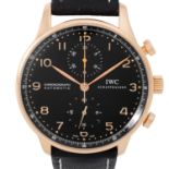 IWC Schaffhausen Portugieser Herren Chronograph, Ref. 371415. Aus 2007.