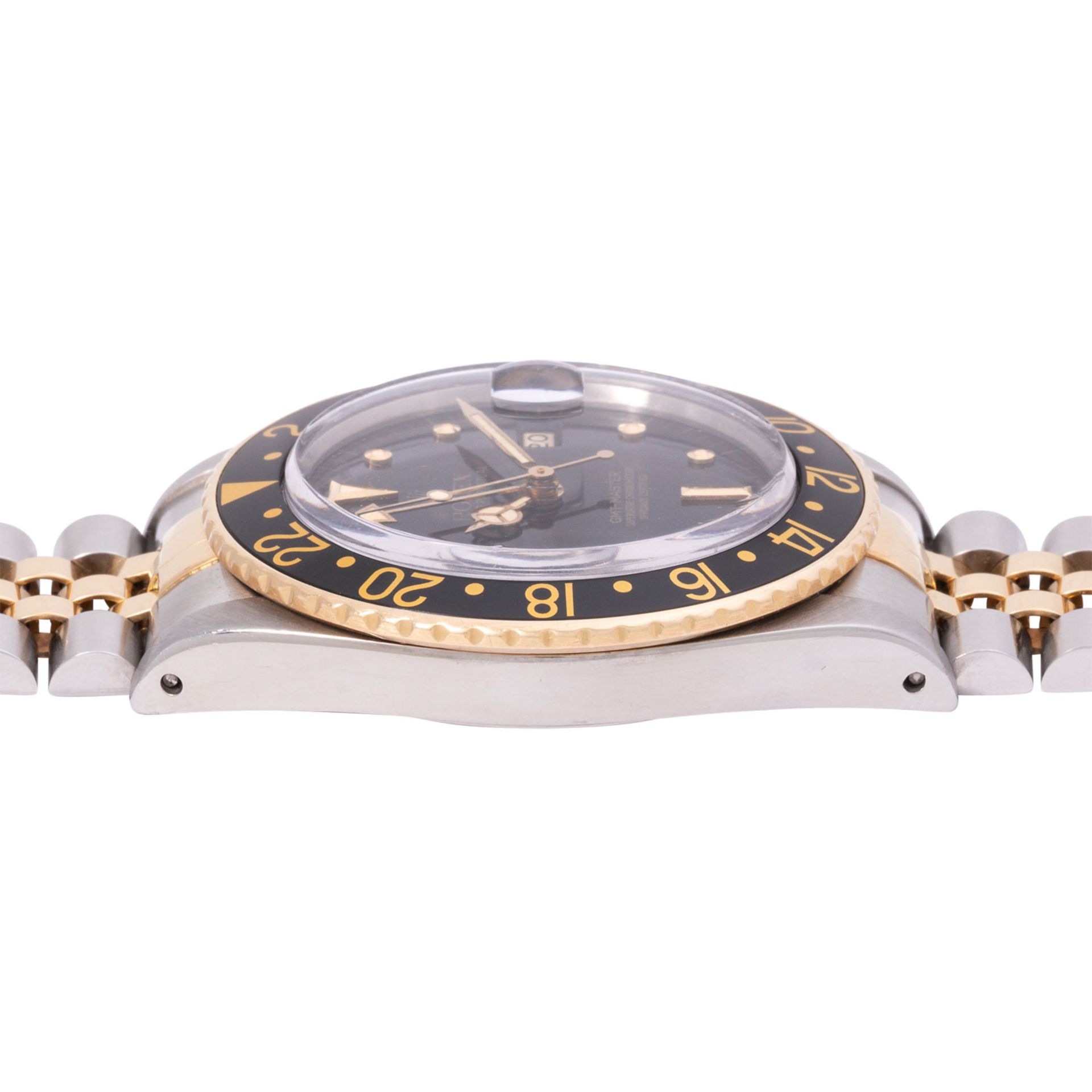 ROLEX Vintage GMT-Master Ref. 16753 Herren Armbanduhr von 1984.  - Bild 4 aus 8