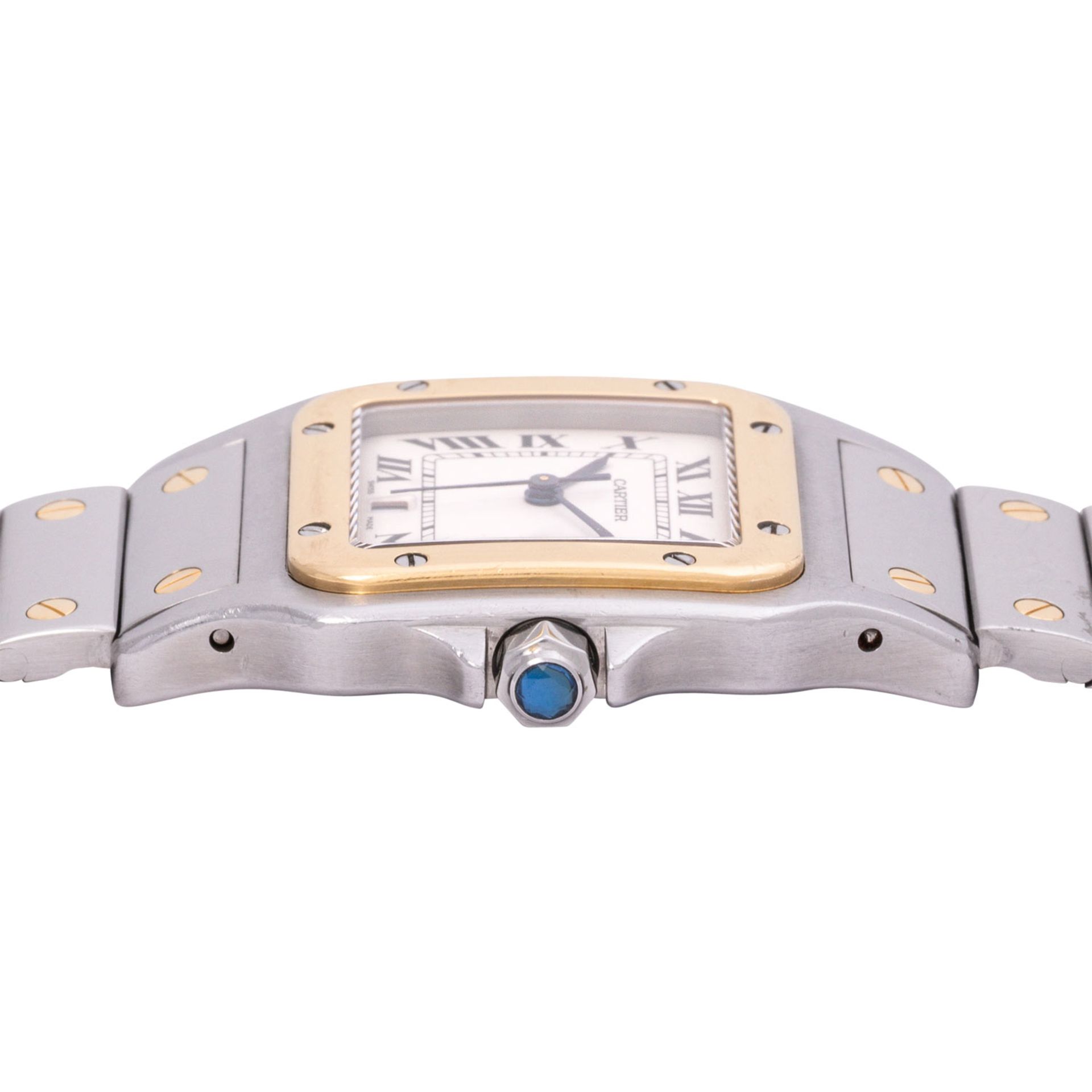 CARTIER Santos Galbée Ref. 187901 Herren Armbanduhr.  - Bild 3 aus 7