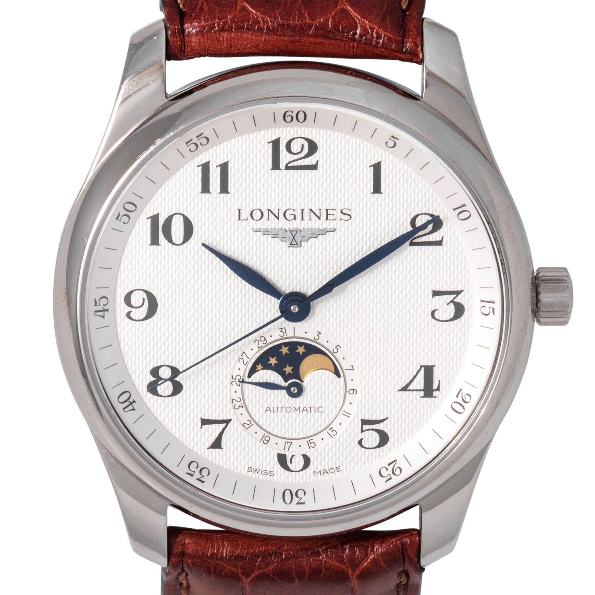 LONGINES The Master Collection Mondphase Ref. L2.909.4 Herren Armbanduhr. 