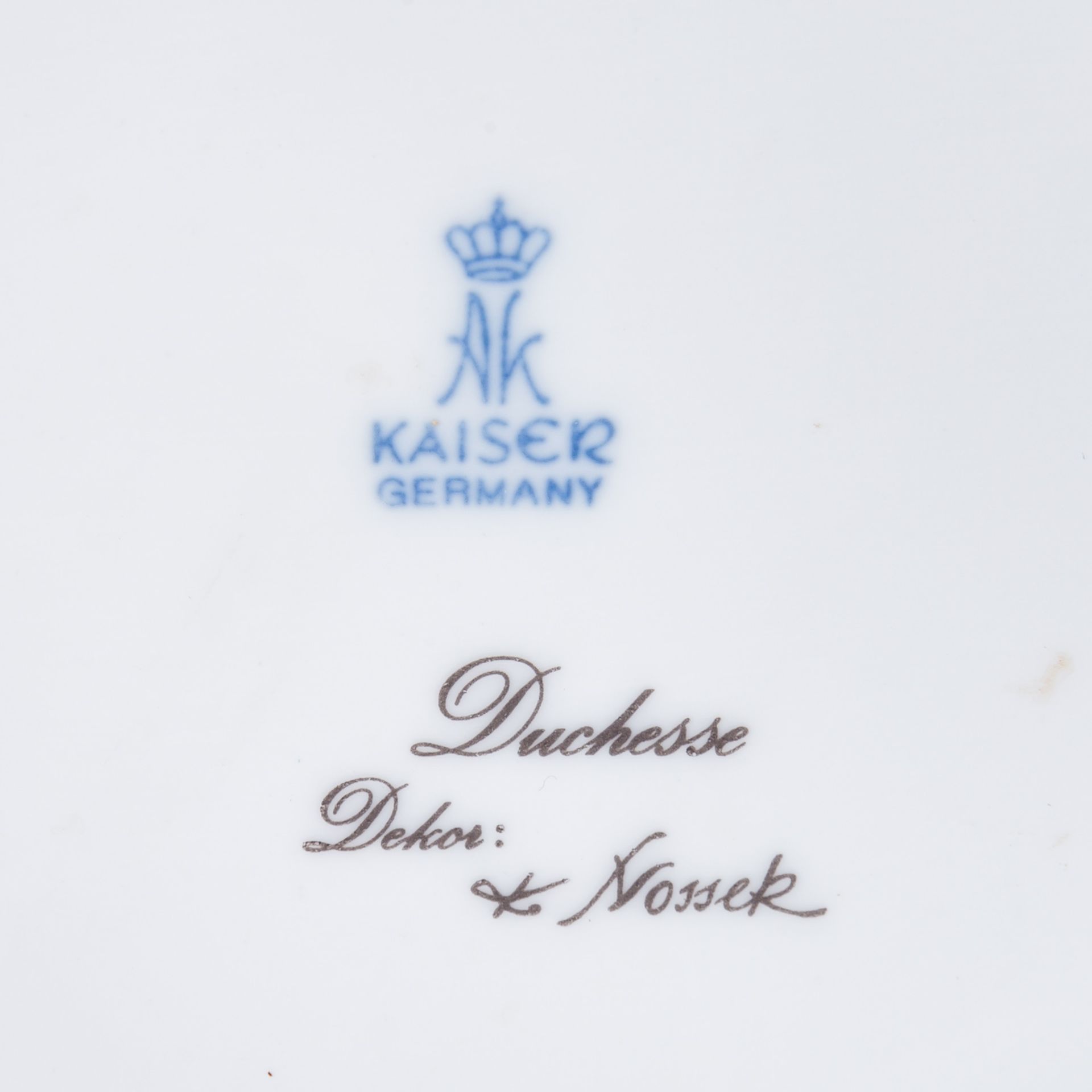KAISER Bodenvase mit Deckel 'Duchesse', 20. Jh. - Bild 7 aus 7