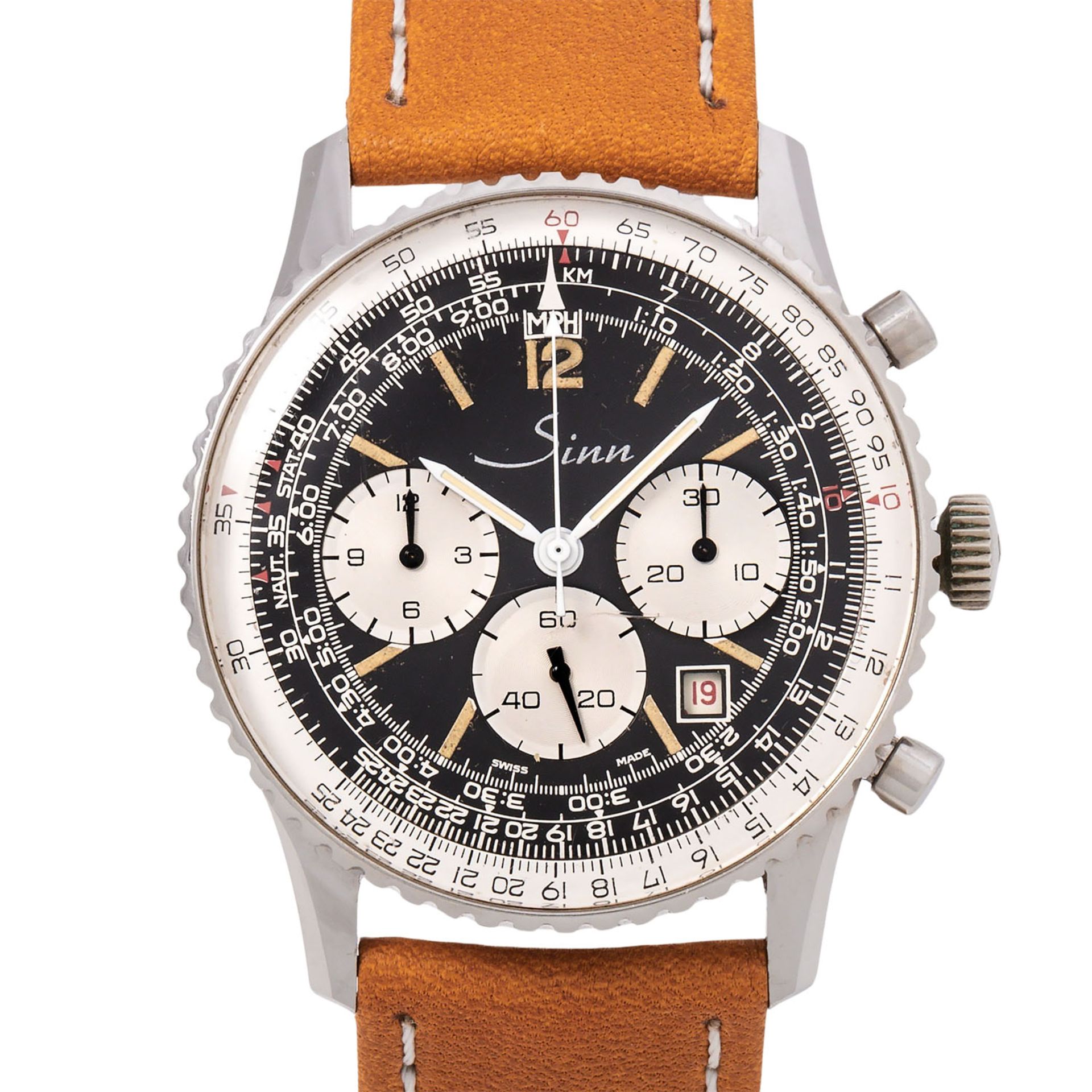 SINN 903 Navigations Chronograph Handaufzug. 