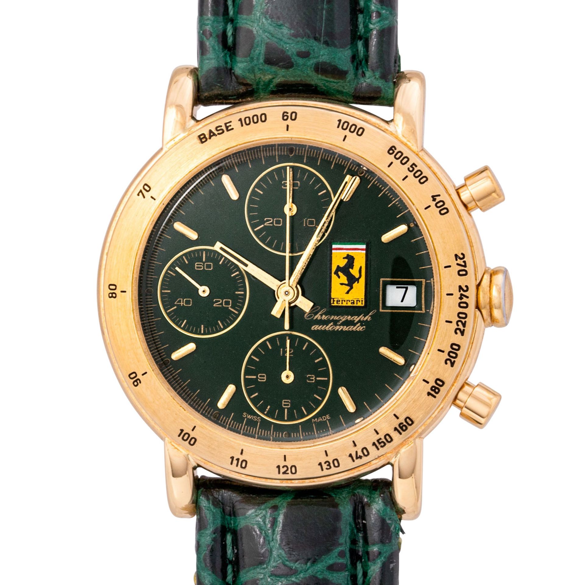 FERRARI Chronograph Herren Armbanduhr.