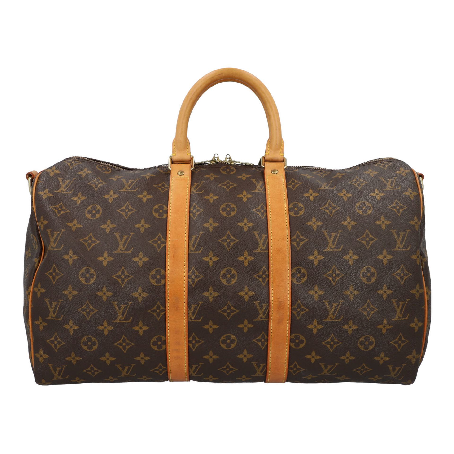 LOUIS VUITTON VINTAGE Weekender "KEEPALL 45".