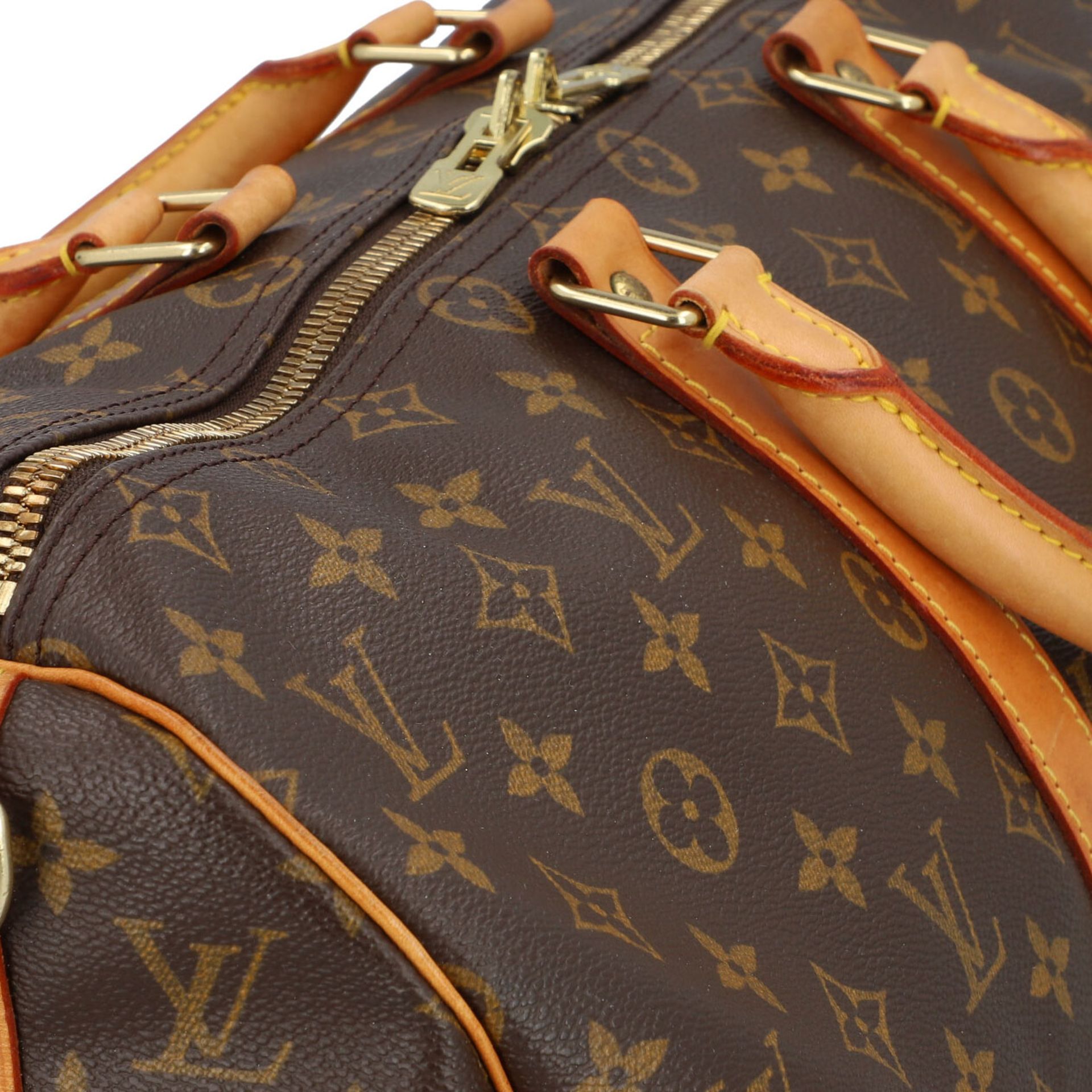 LOUIS VUITTON VINTAGE Weekender "KEEPALL 45". - Image 8 of 8