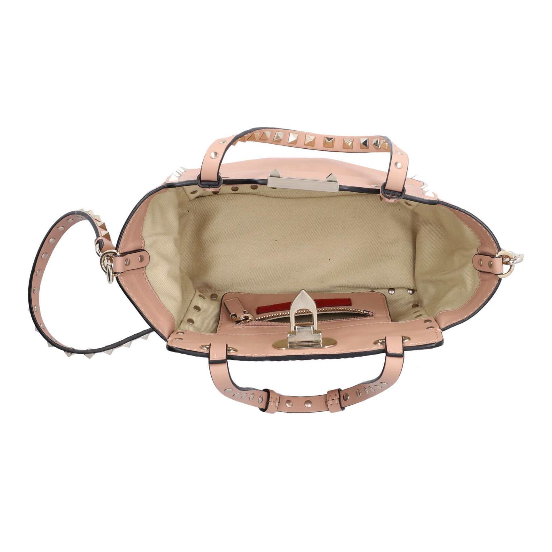 VALENTINO kleiner Shopper "ROCKSTUD". - Image 6 of 8