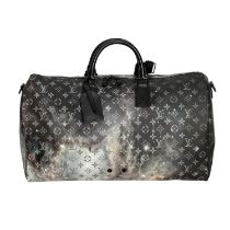 LOUIS VUITTON Weekender "KEEPALL 50 BAND.".