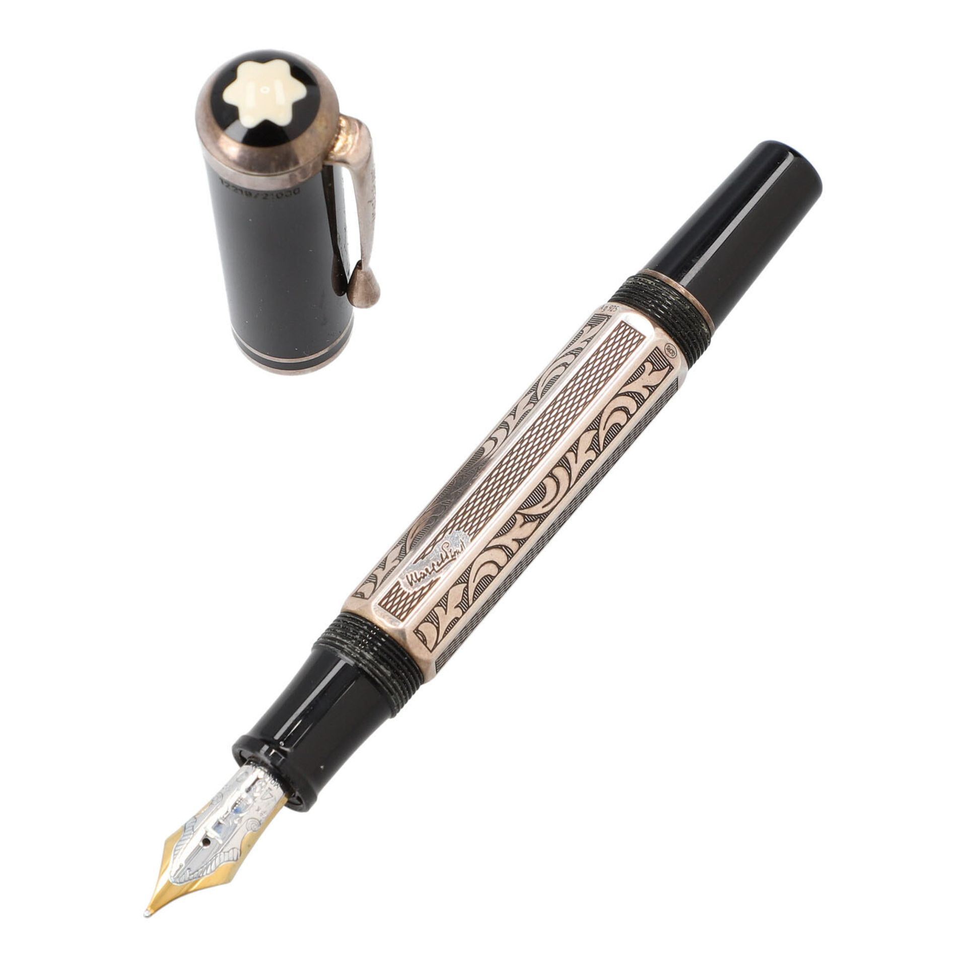 MONTBLANC Füllfederhalter "WRITERS EDITION MARCEL PROUST", Koll.: 1999. - Image 3 of 4
