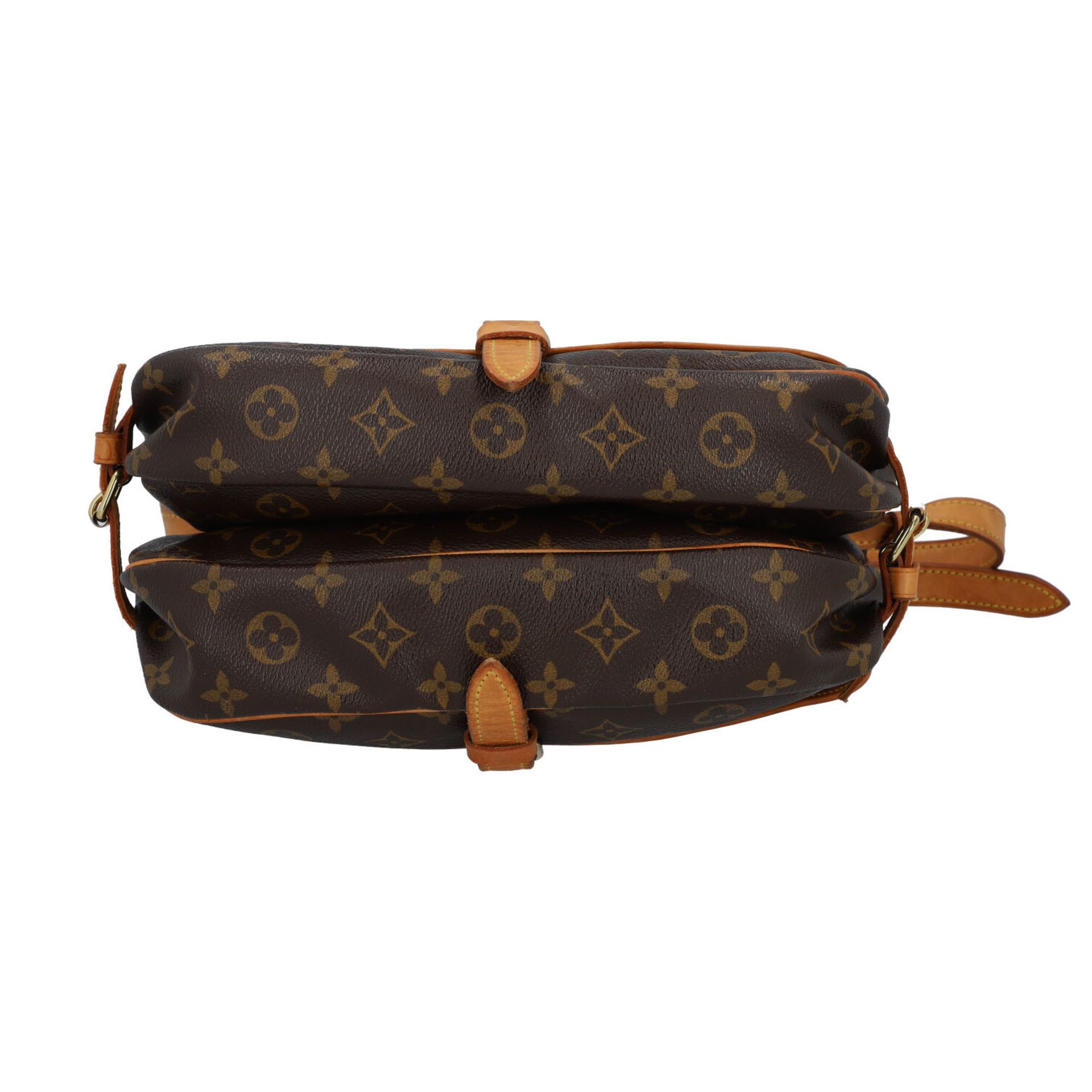 LOUIS VUITTON Umhängetasche "SAUMUR". - Bild 5 aus 8