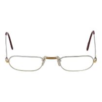 CARTIER VINTAGE Lesebrille "DEMI LUNE", Koll.: 1987.