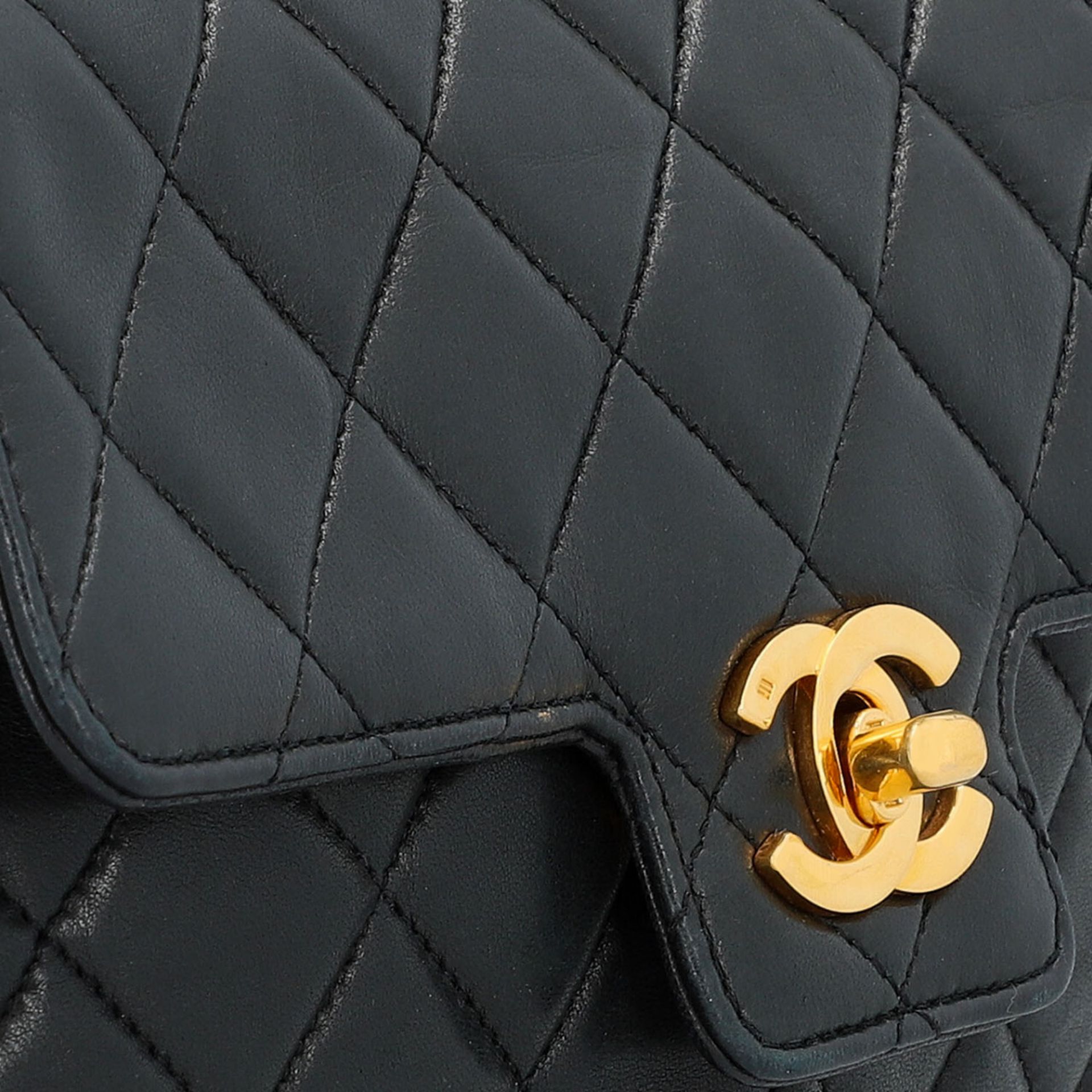 CHANEL VINTAGE Henkeltasche, Koll.: 1989-1991. - Bild 8 aus 8