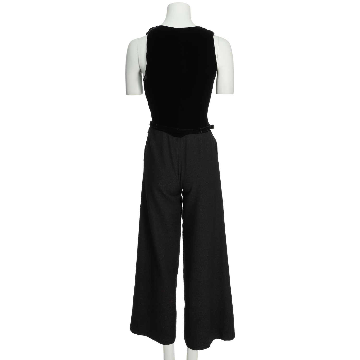 CHANEL HAUTE COUTURE Jumpsuit mit Jacke, Gr. ca. 34, Koll.: 70er Jahre. - Image 7 of 7