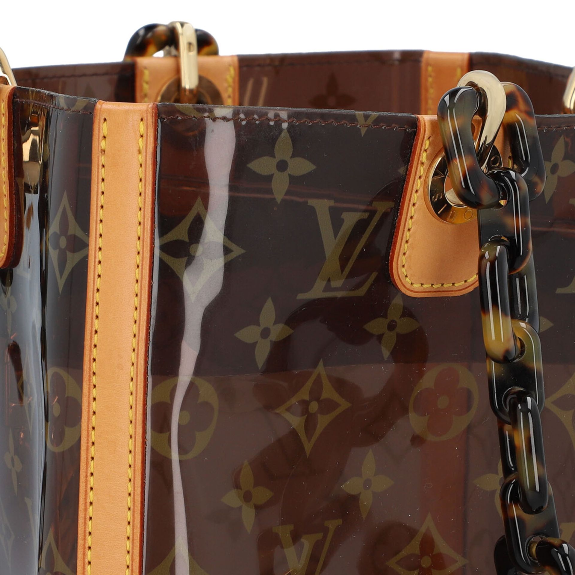 LOUIS VUITTON Schultertasche "CABAS AMBRE TOTE BAG". - Bild 8 aus 8