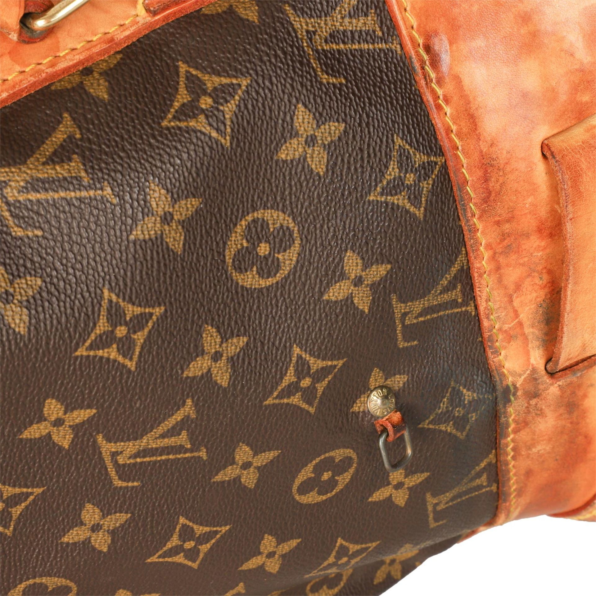 LOUIS VUITTON VINTAGE Golf Tasche, Koll.: 80er Jahre. - Bild 7 aus 8