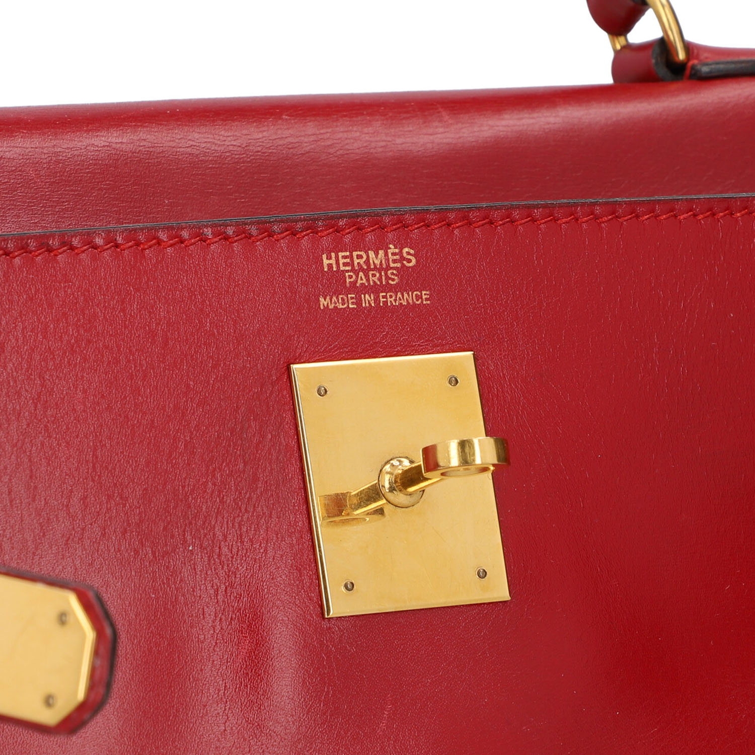 HERMÈS VINTAGE Henkeltasche "KELLY BAG 32 RETOURNE", Koll.: 1987. - Image 10 of 10