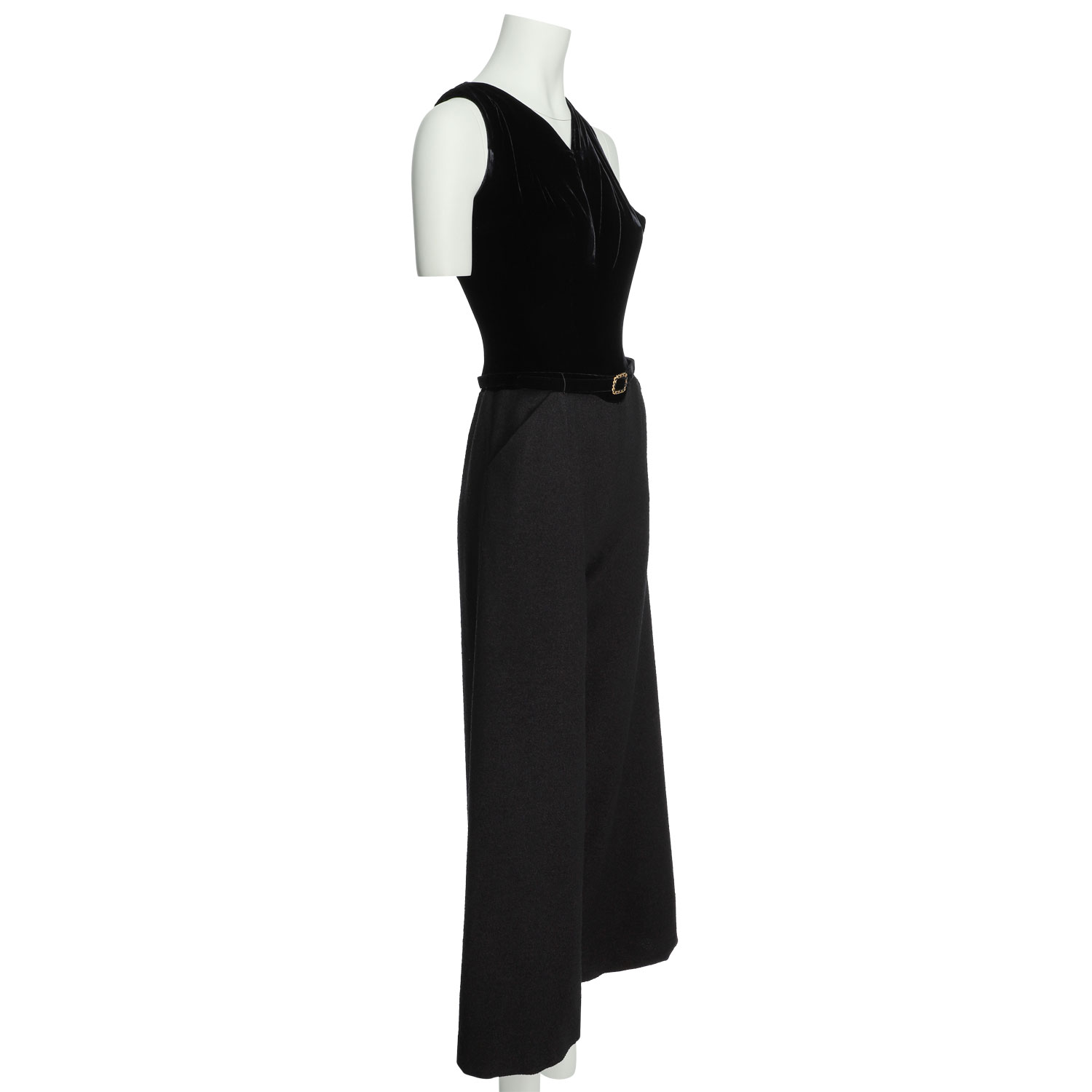 CHANEL HAUTE COUTURE Jumpsuit mit Jacke, Gr. ca. 34, Koll.: 70er Jahre. - Image 6 of 7