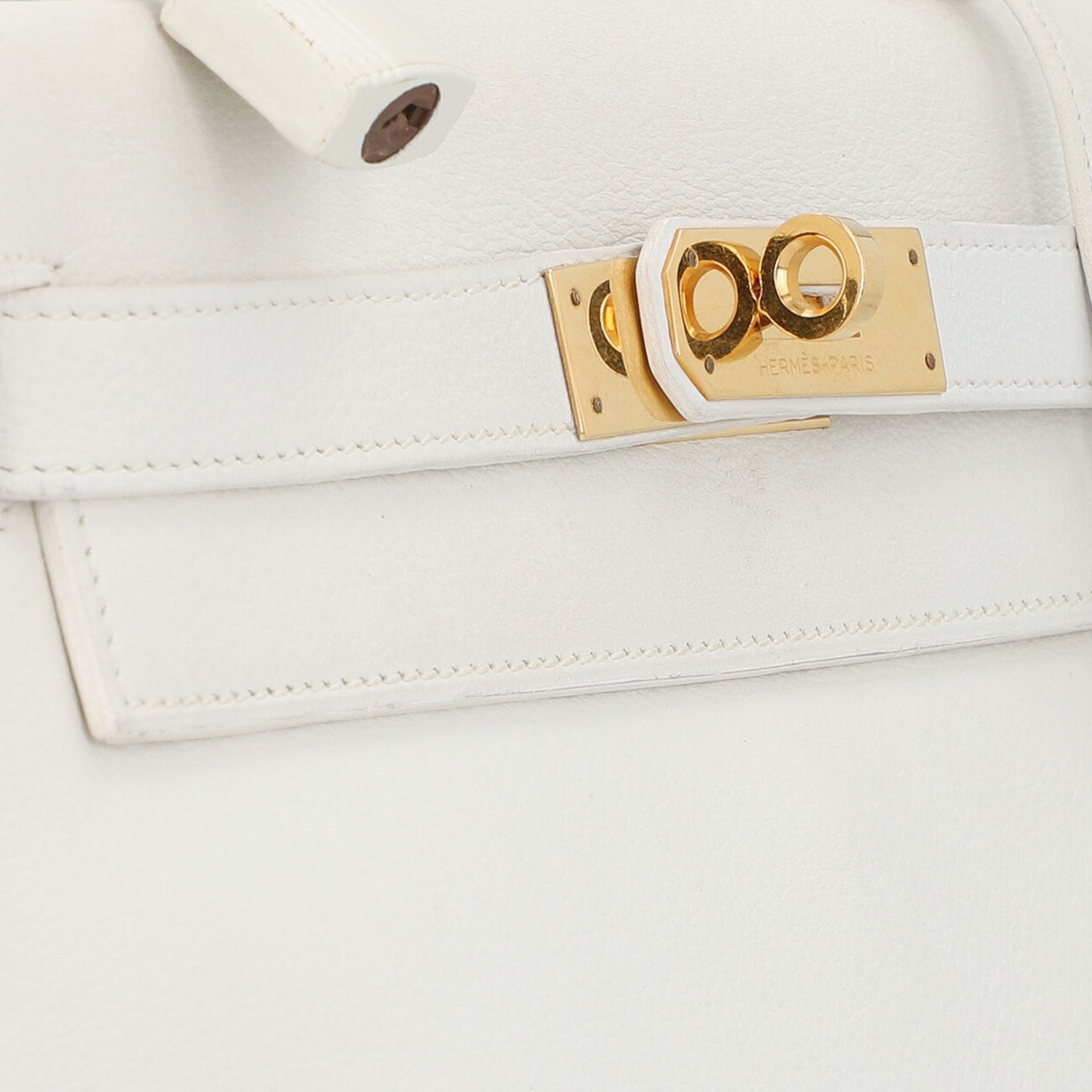 HERMÈS VINTAGE Hantasche "KELLY BAG 28", Koll. 1986. - Image 8 of 10