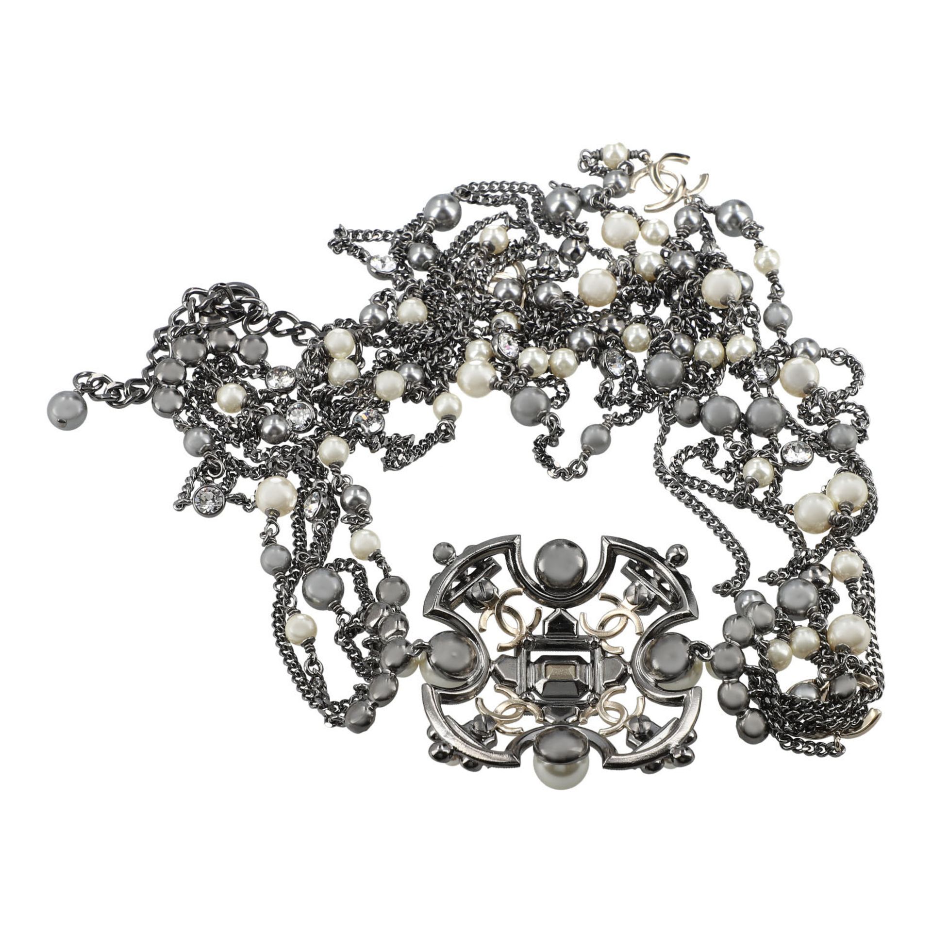 CHANEL Modeschmuck Collier, Koll. 2020. - Bild 4 aus 5