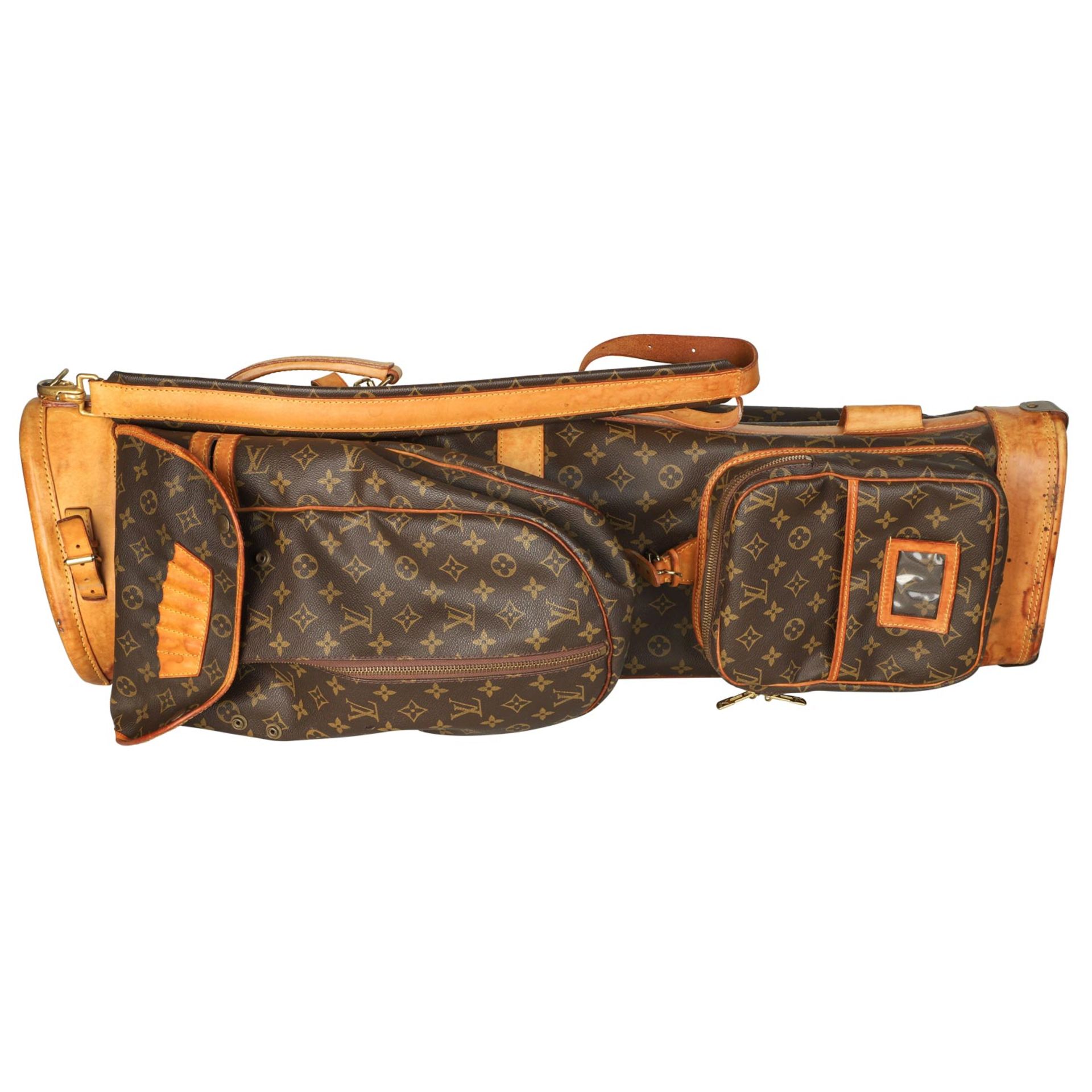 LOUIS VUITTON VINTAGE Golf Tasche, Koll.: 80er Jahre. - Image 4 of 8