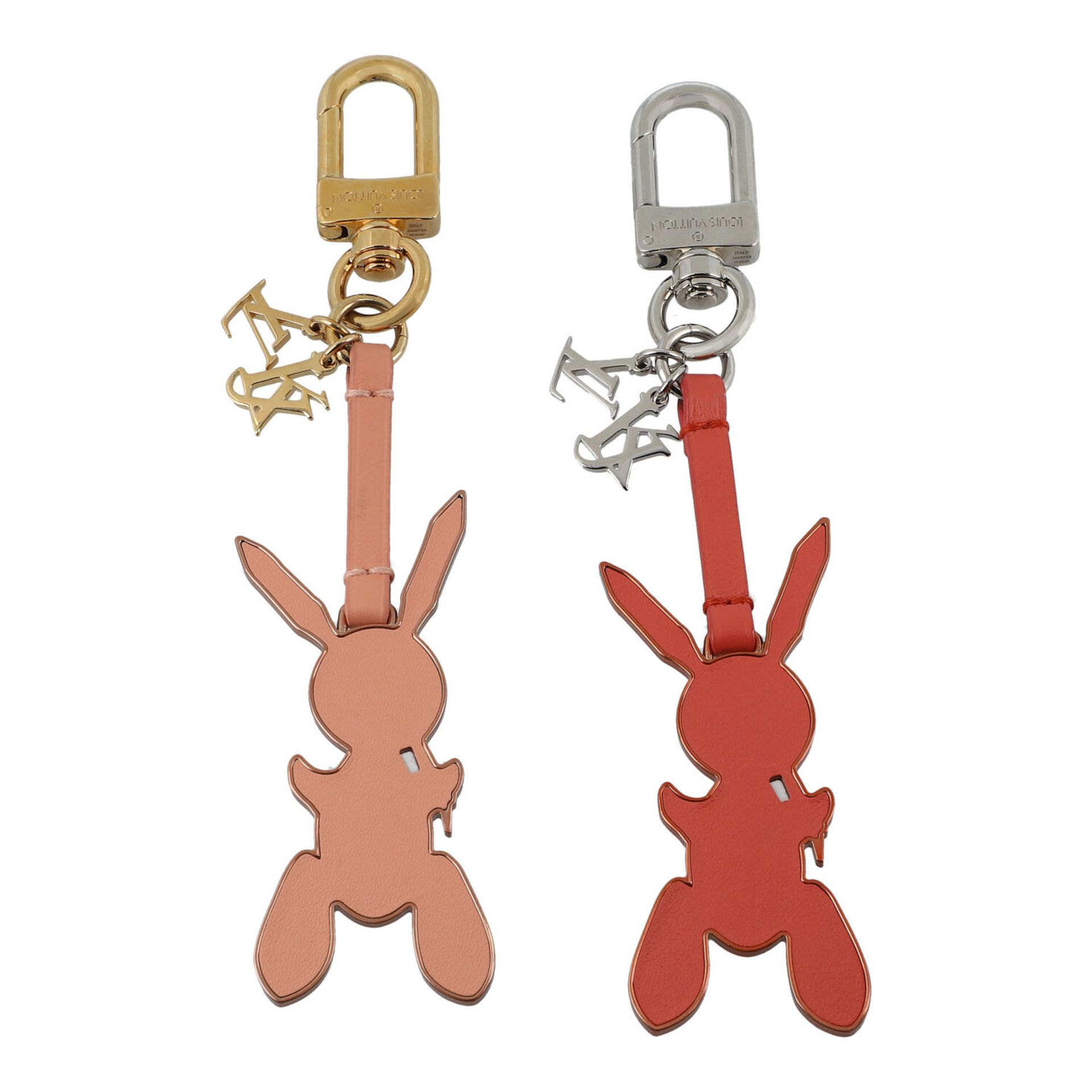 LOUIS VUITTON x JEFF KOONS Taschenanhänger "RABBIT BAG CHARM". - Bild 2 aus 2