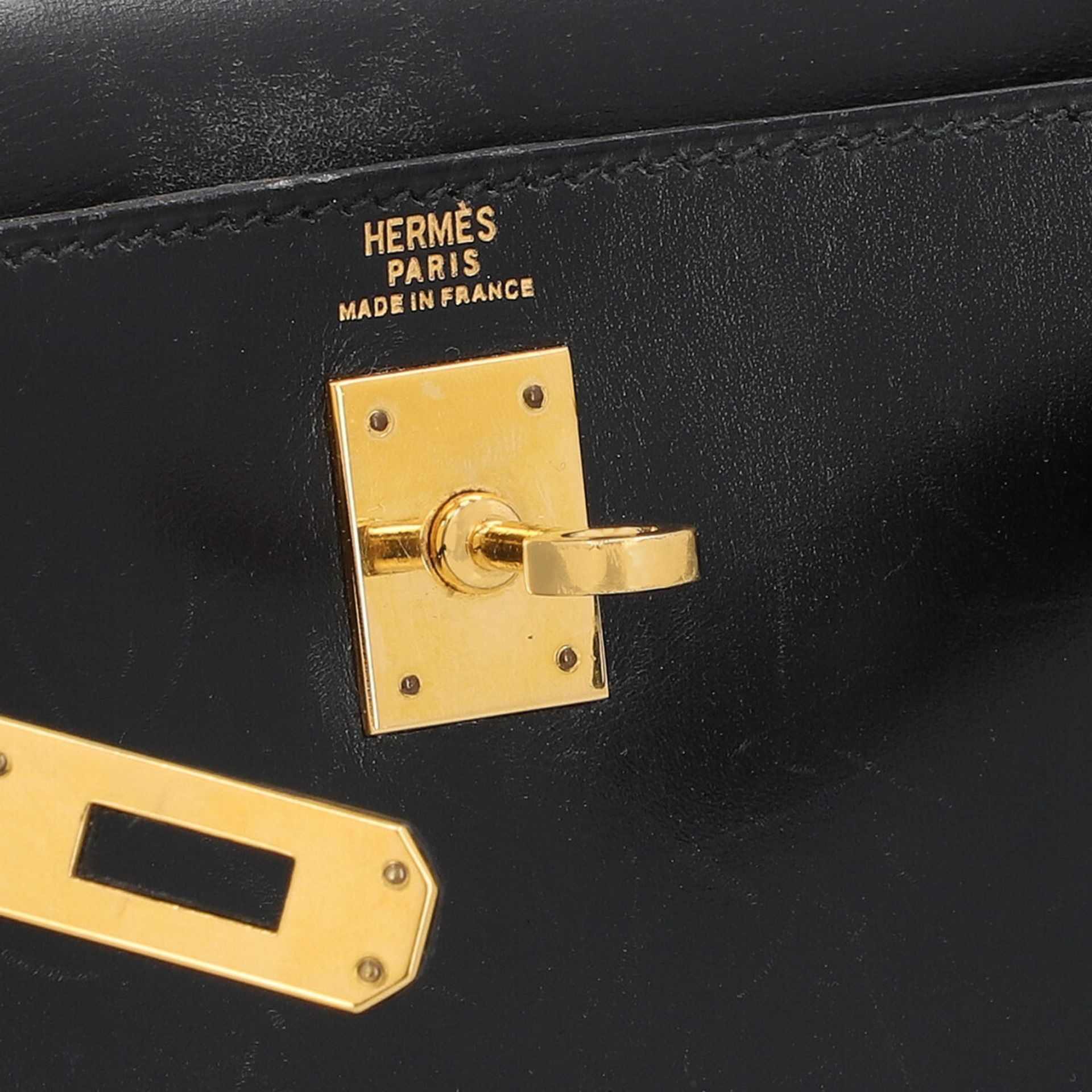 HERMÈS VINTAGE Henkeltasche "KELLY BAG 20 SELLIER", Koll.: 1989. - Image 10 of 10