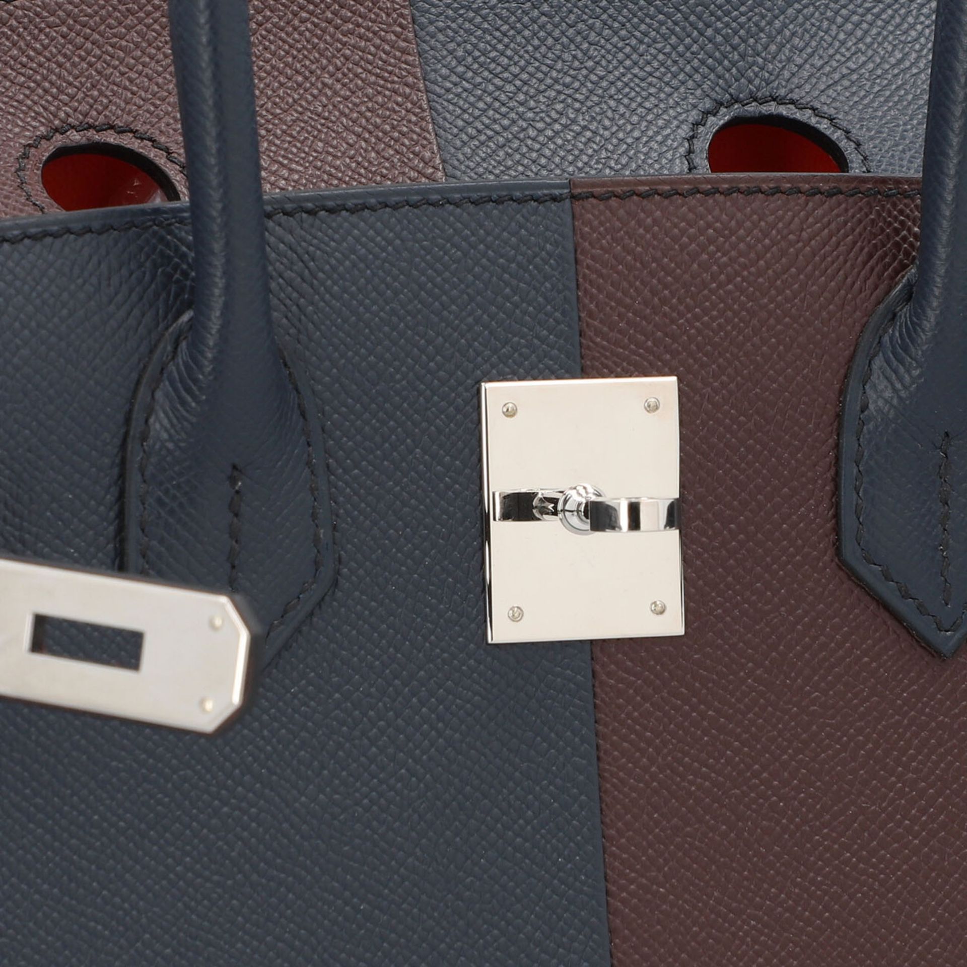 HERMÈS Handtasche "SAC BIRKIN SELLIER 30". - Image 9 of 10