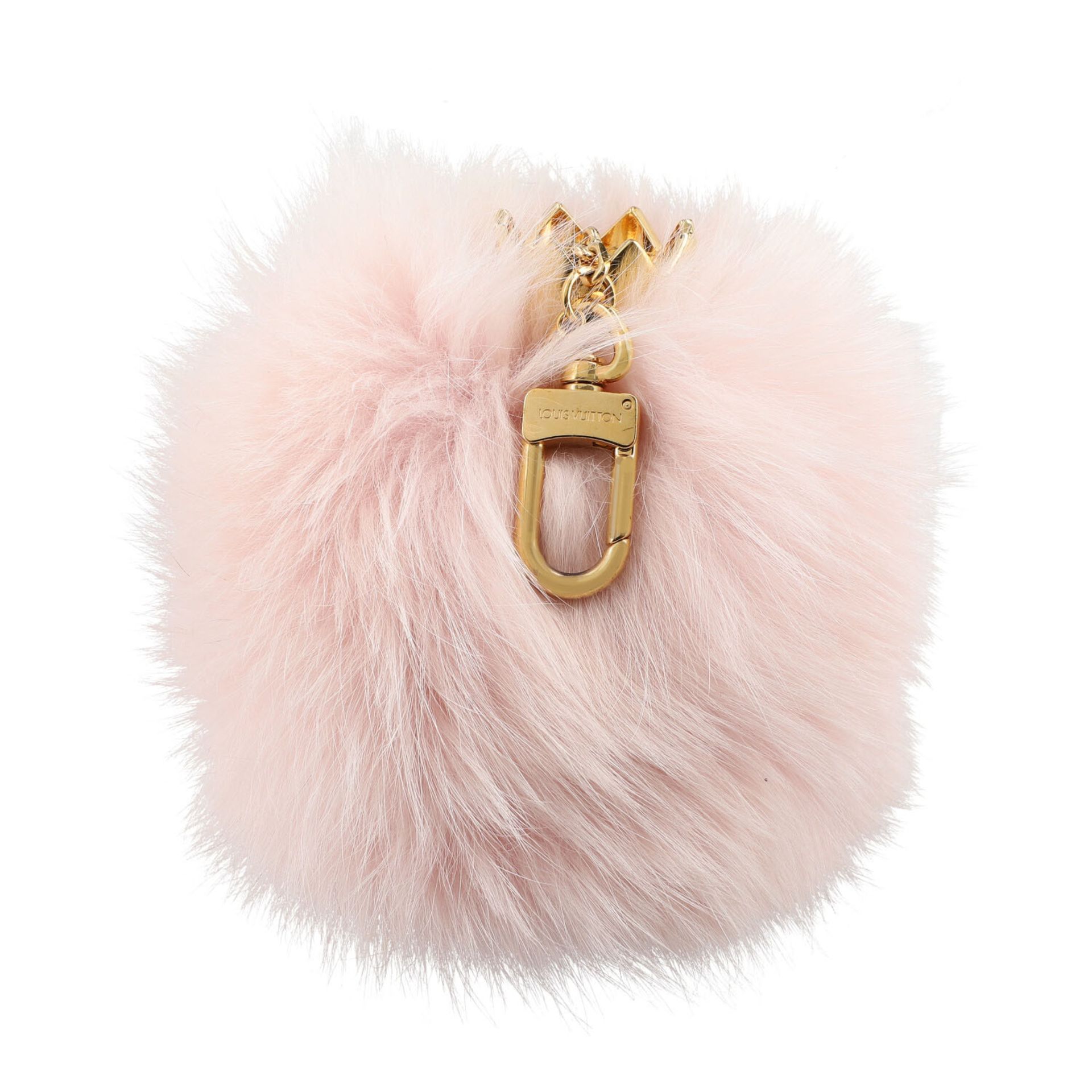 LOUIS VUITTON Taschenanhänger "FUZZY BUBBLE ROSE", Koll. 2015. - Bild 3 aus 3