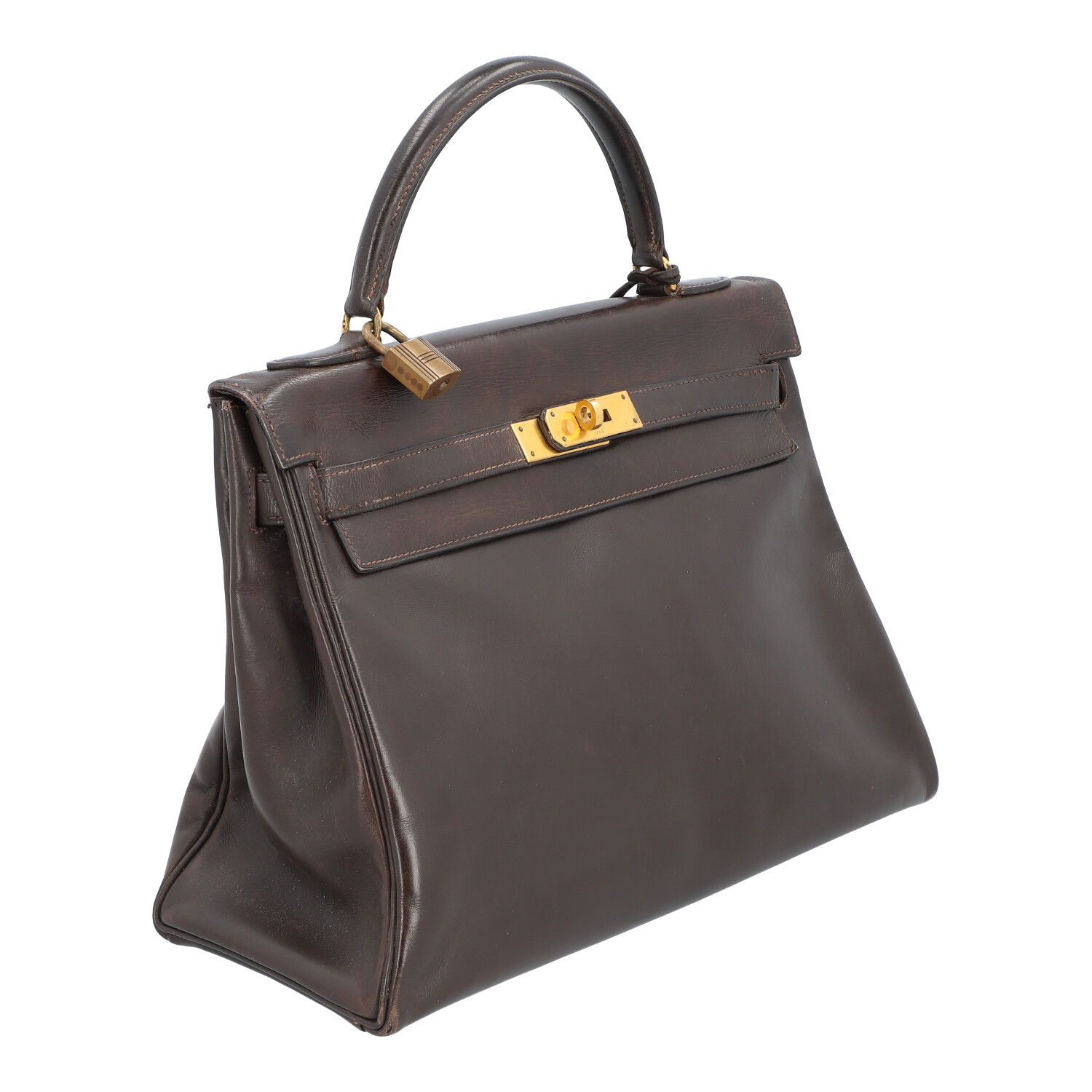 HERMÈS VINTAGE Handtasche "KELLY BAG 32". - Image 2 of 10