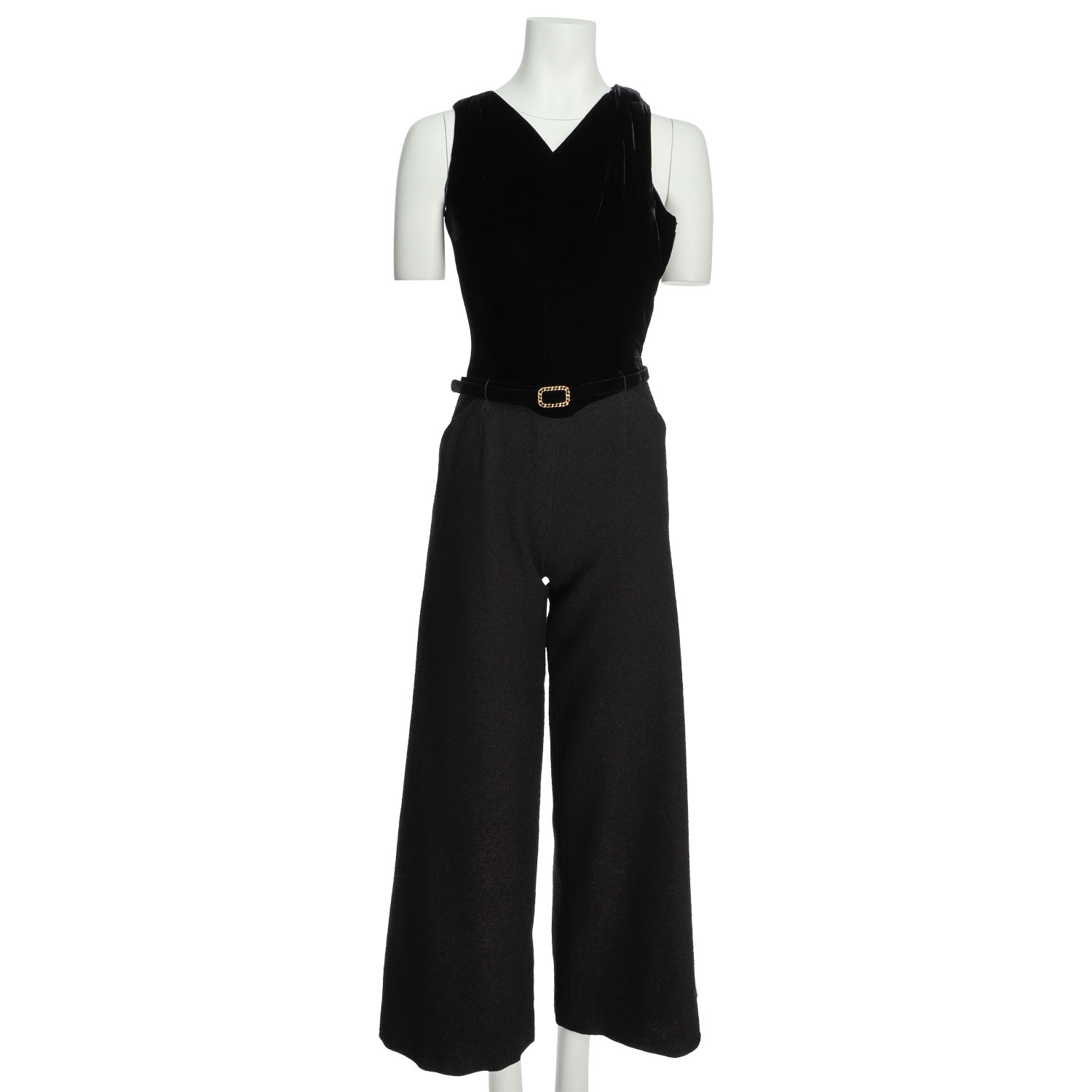 CHANEL HAUTE COUTURE Jumpsuit mit Jacke, Gr. ca. 34, Koll.: 70er Jahre. - Image 5 of 7