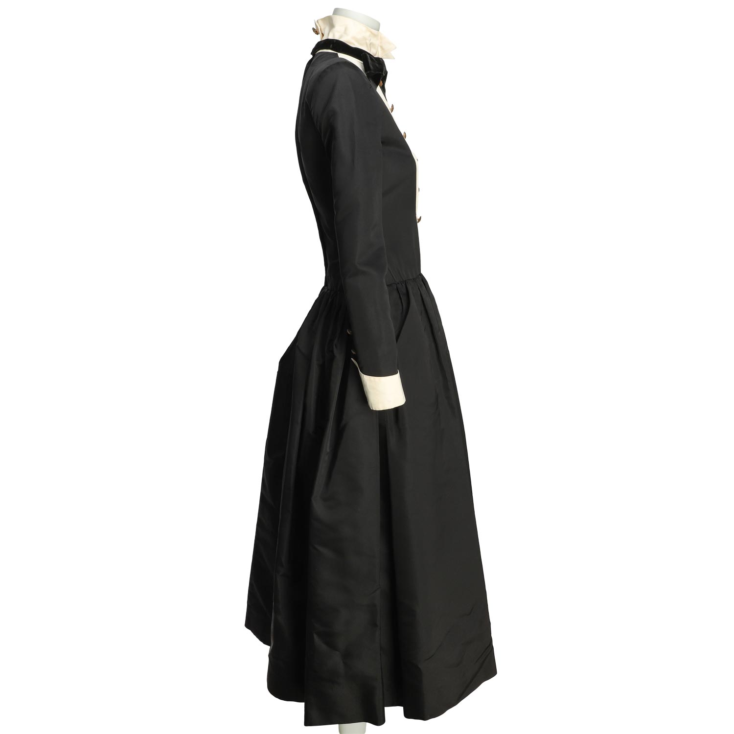 CHANEL VINTAGE HAUTE COUTURE Kleid, Gr. 34, Koll.: 1985. - Image 3 of 7