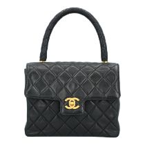 CHANEL VINTAGE Henkeltasche, Koll.: 1989-1991.