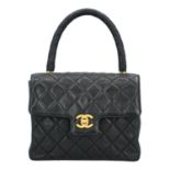 CHANEL VINTAGE Henkeltasche, Koll.: 1989-1991.