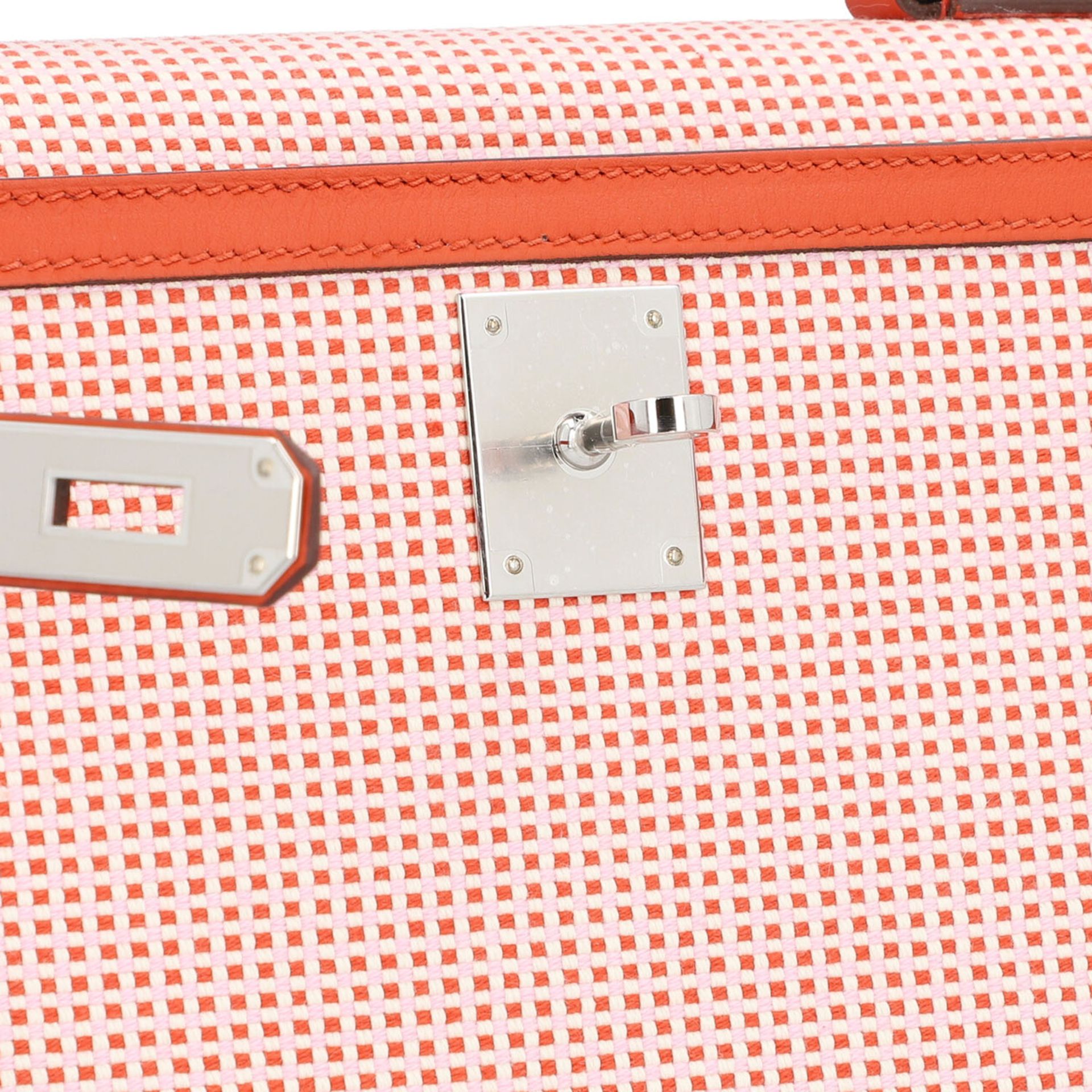 HERMÈS Handtasche "KELLY II SELLIER 28". - Image 9 of 10