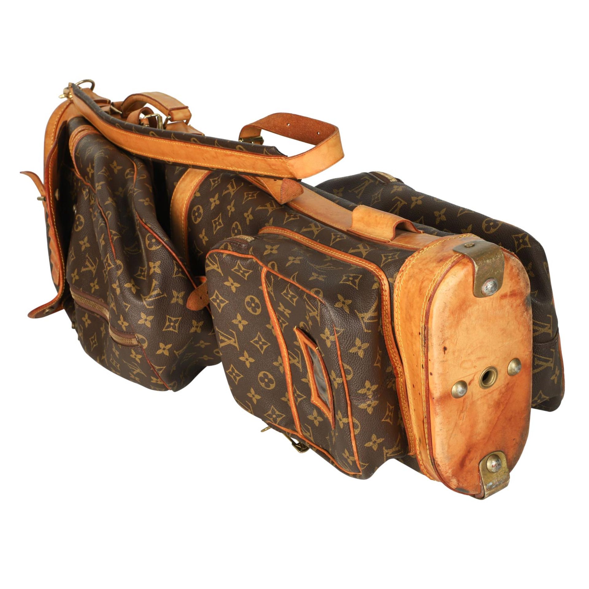 LOUIS VUITTON VINTAGE Golf Tasche, Koll.: 80er Jahre. - Bild 5 aus 8