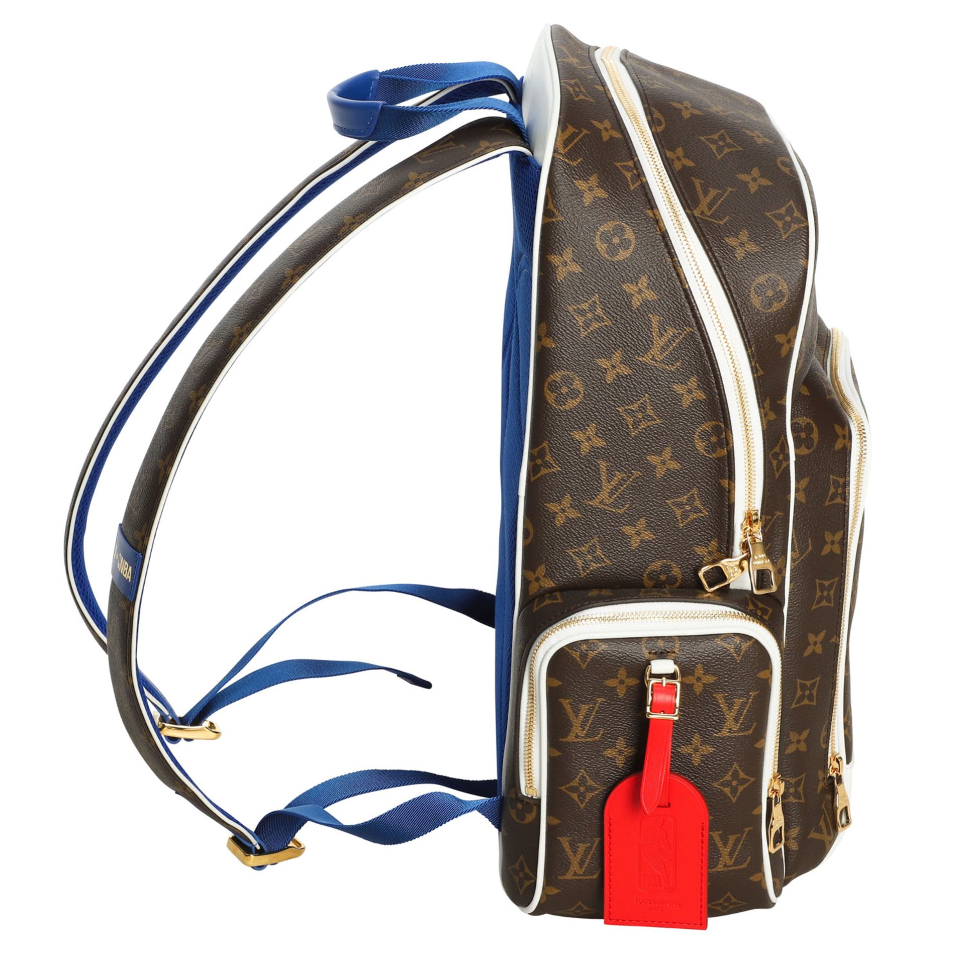 LOUIS VUITTON x NBA Rucksack "NEW BACKPACK". - Image 3 of 8