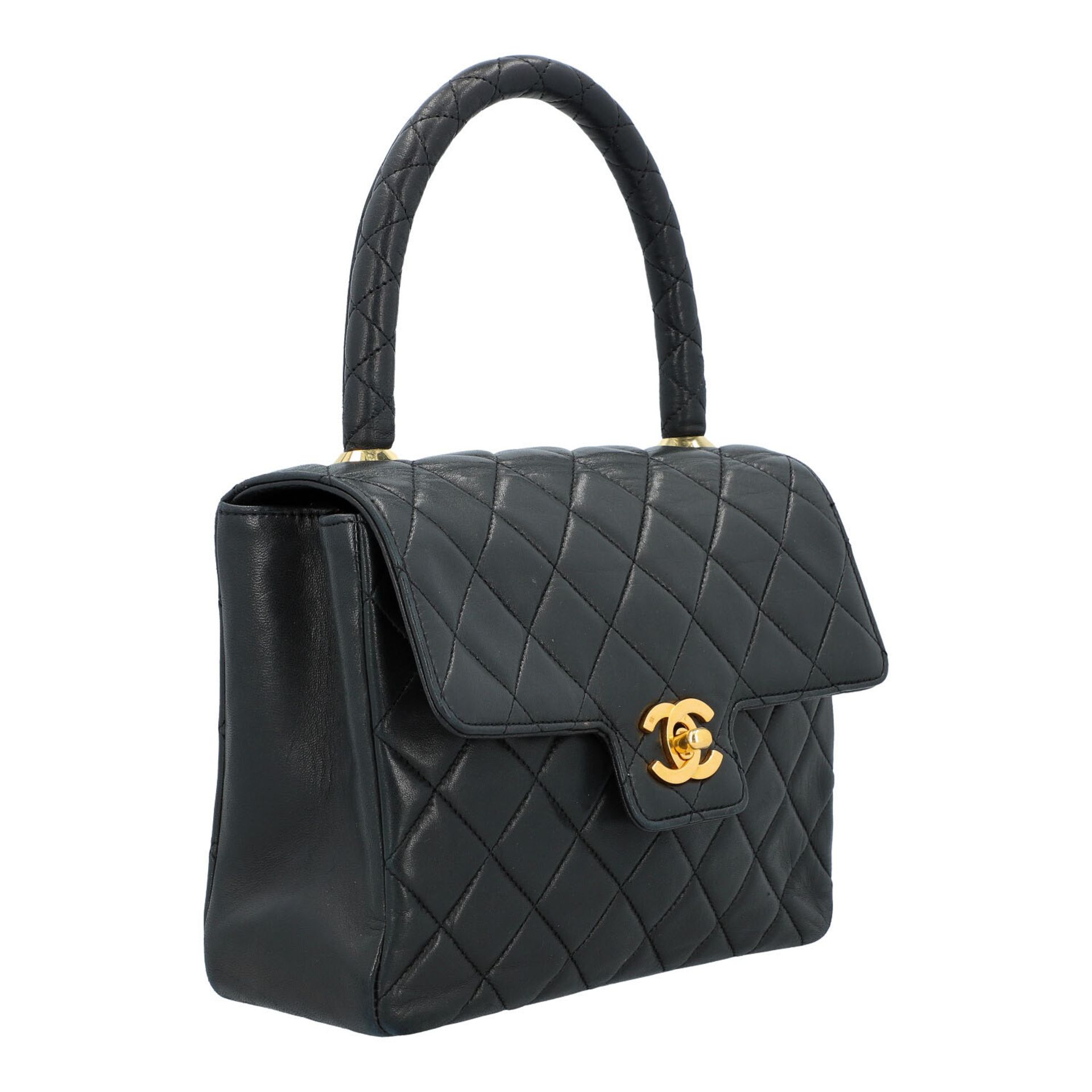 CHANEL VINTAGE Henkeltasche, Koll.: 1989-1991. - Image 2 of 8