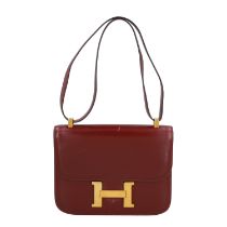 HERMÈS VINTAGE Schultertasche "CONSTANCE 23", Koll.: 1983.