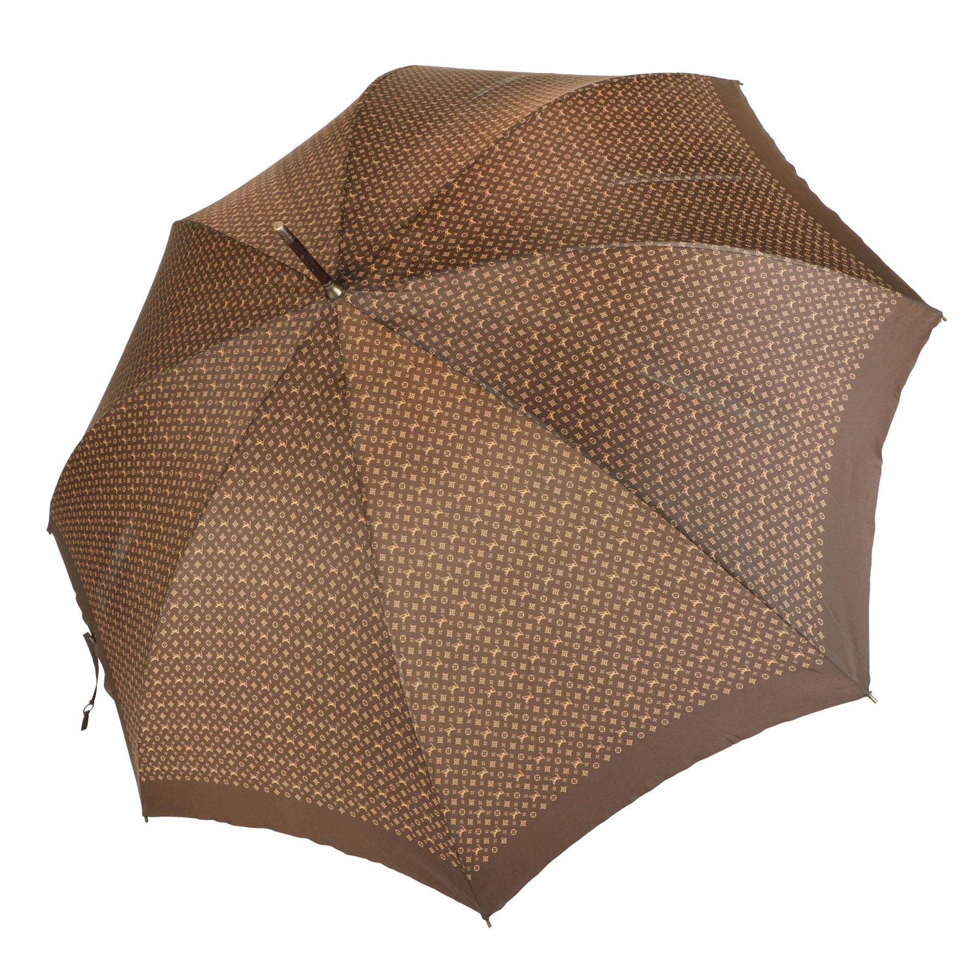 LOUIS VUITTON VINTAGE Regenschirm "PARAPLUIE MONOGRAM", Wohl 80er Jahre. - Bild 4 aus 4